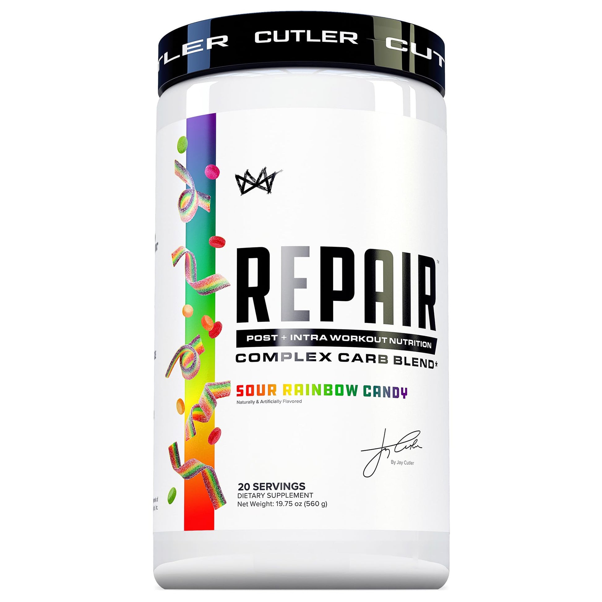 Cutler Nutrition Repair Post Workout Recovery Drink: Fast Absorbing Carbohydrates (Waxy Maize + Cluster Dextrin) and BCAA/EAA for Advanced Muscle Recovery Powder, 19.75 Servings