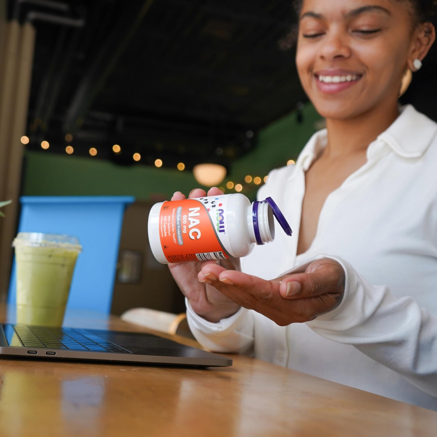 NOW Foods NAC (N-Acetyl Cysteine) 600 mg with Selenium Capsules, 100 Capsules