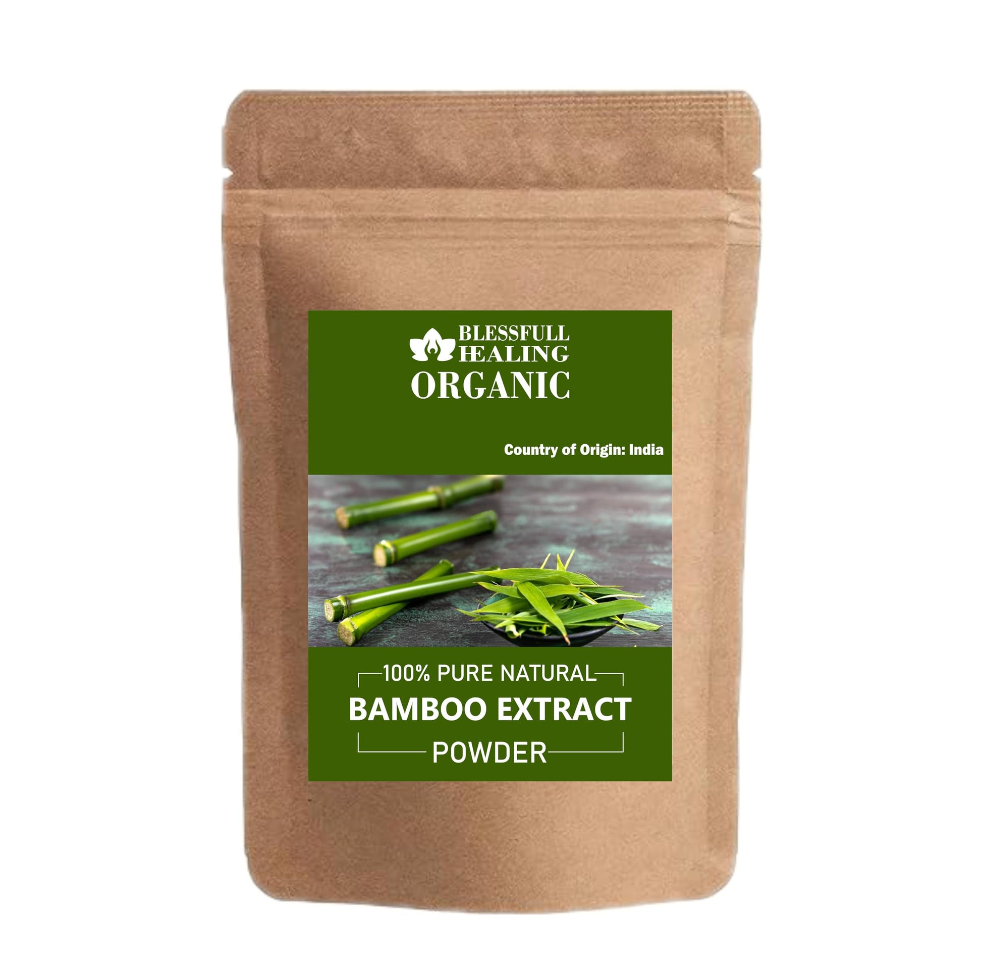 Blessfull Healing Organic Bamboo Extract Powder, 3.53 oz
