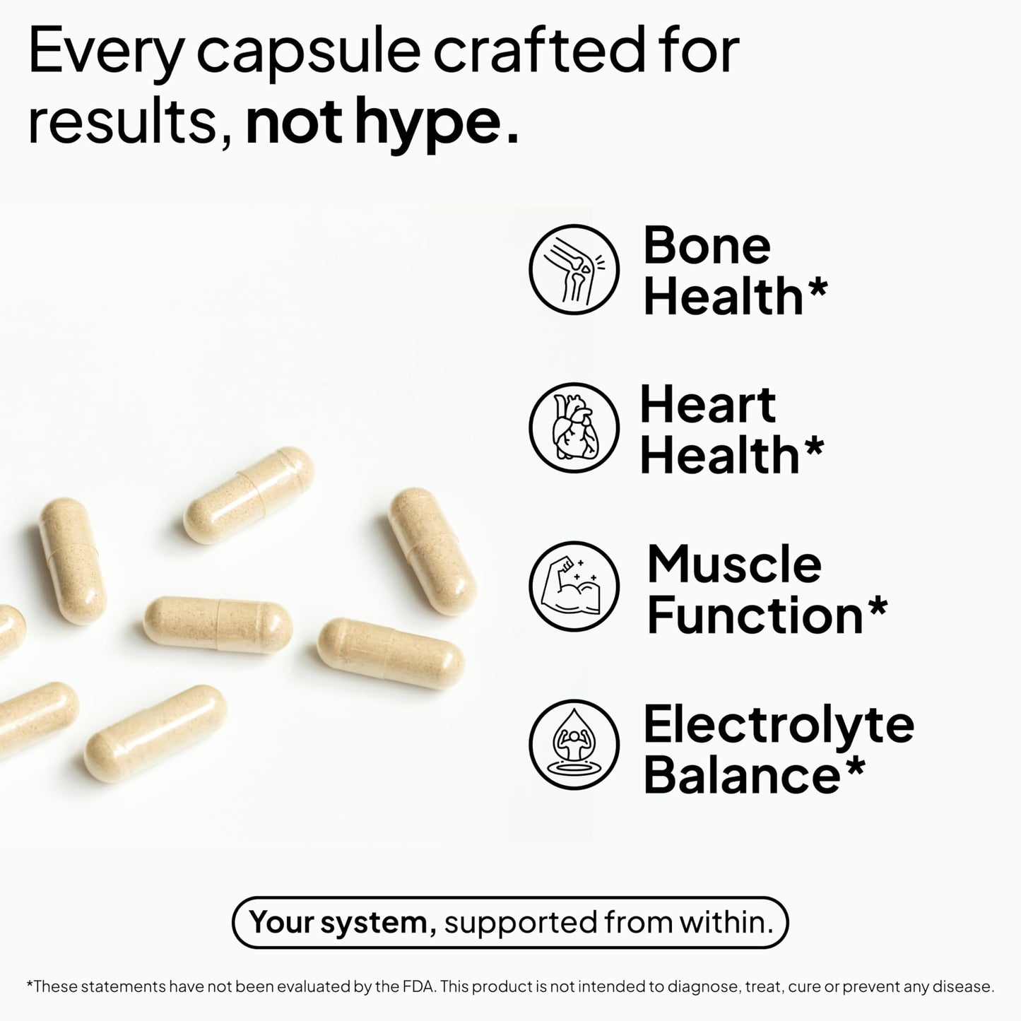 Humming Herbs Potassium Citrate 800 mg (306 mg Elemental Potassium) Capsule, 120 Count