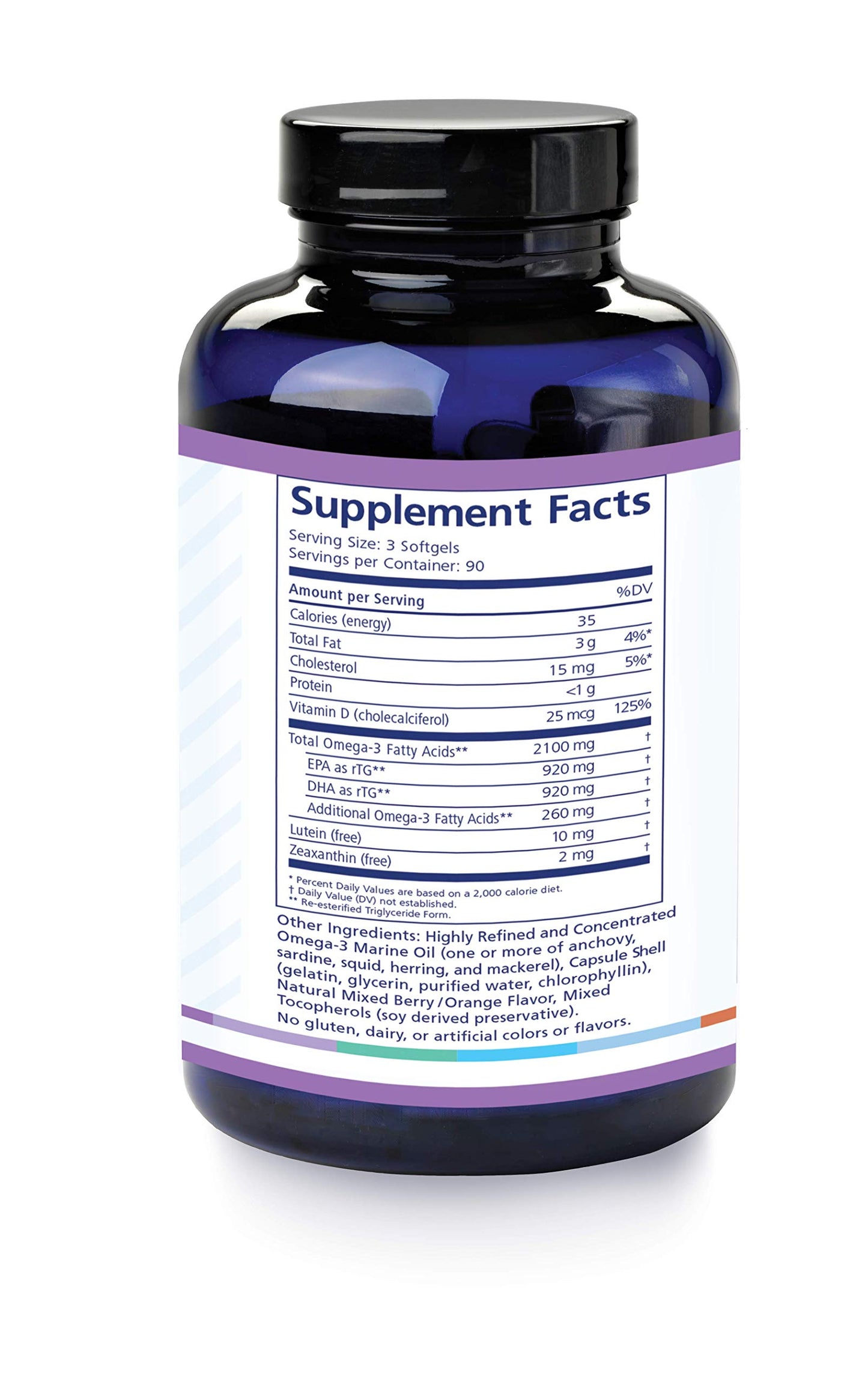 PRN Physician Recommended Nutriceuticals Eye Omega Advantage (Eo3) Supplement Softgels, 270 Count