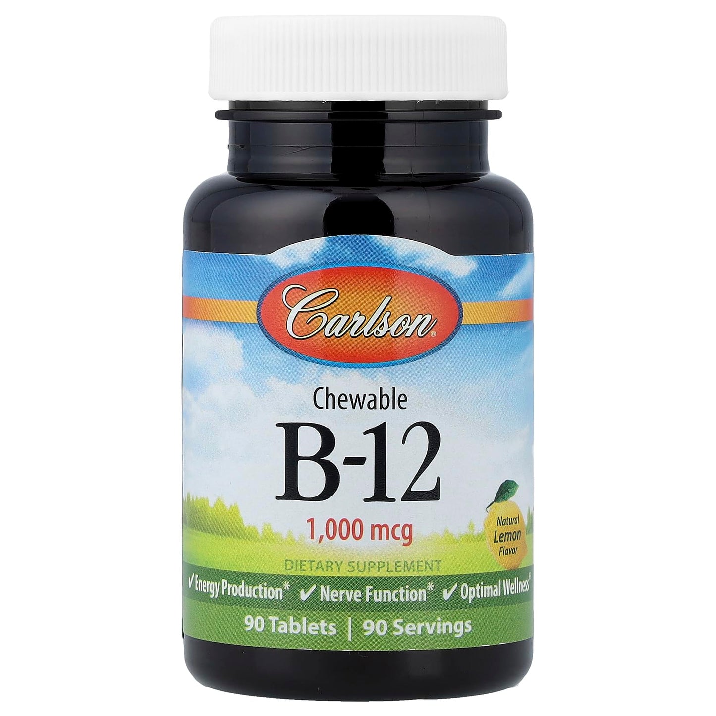 Carlson B-12-SL 1000mcg Tablet 90 Tablets