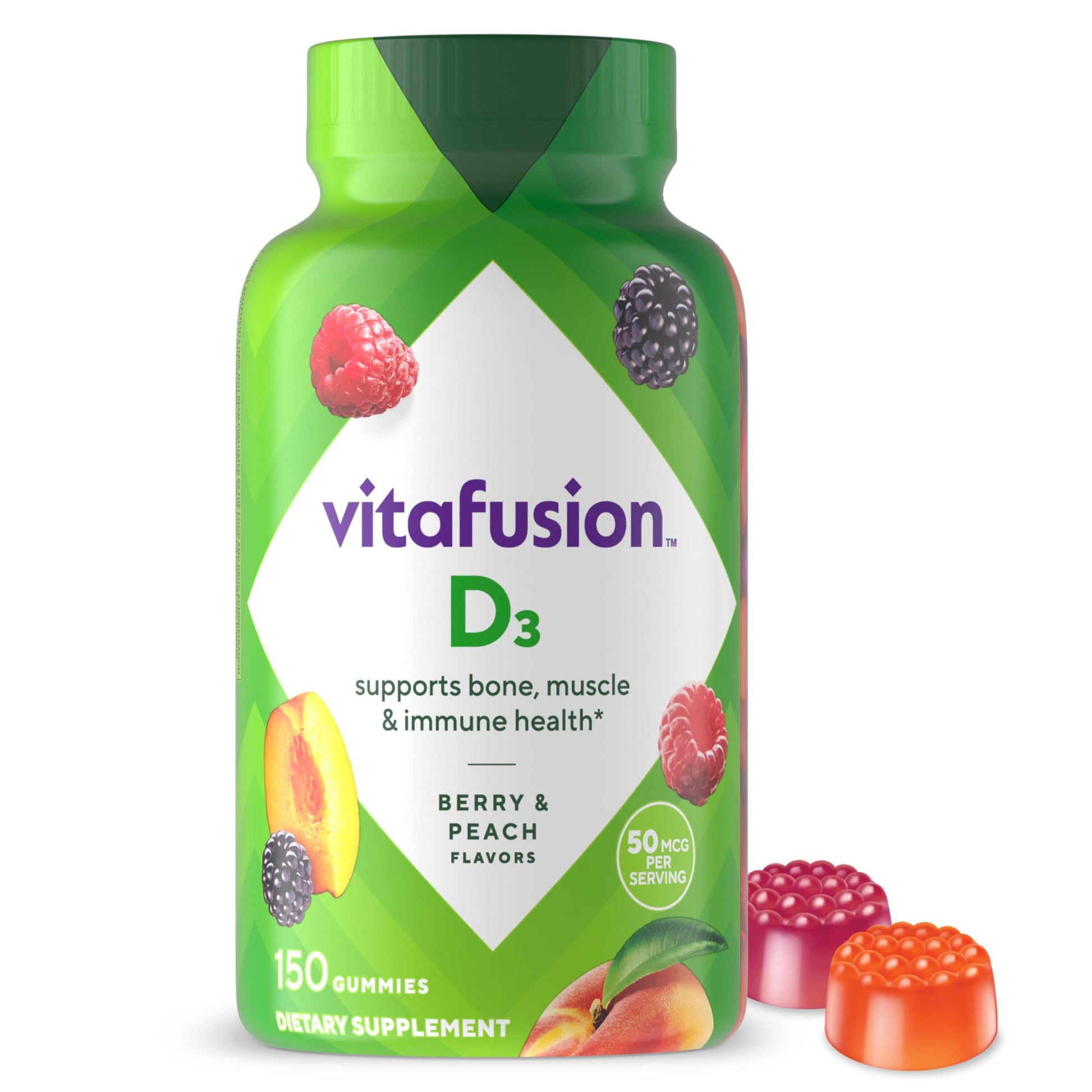 Vitafusion Vitamin D3 Gummies 150 Count