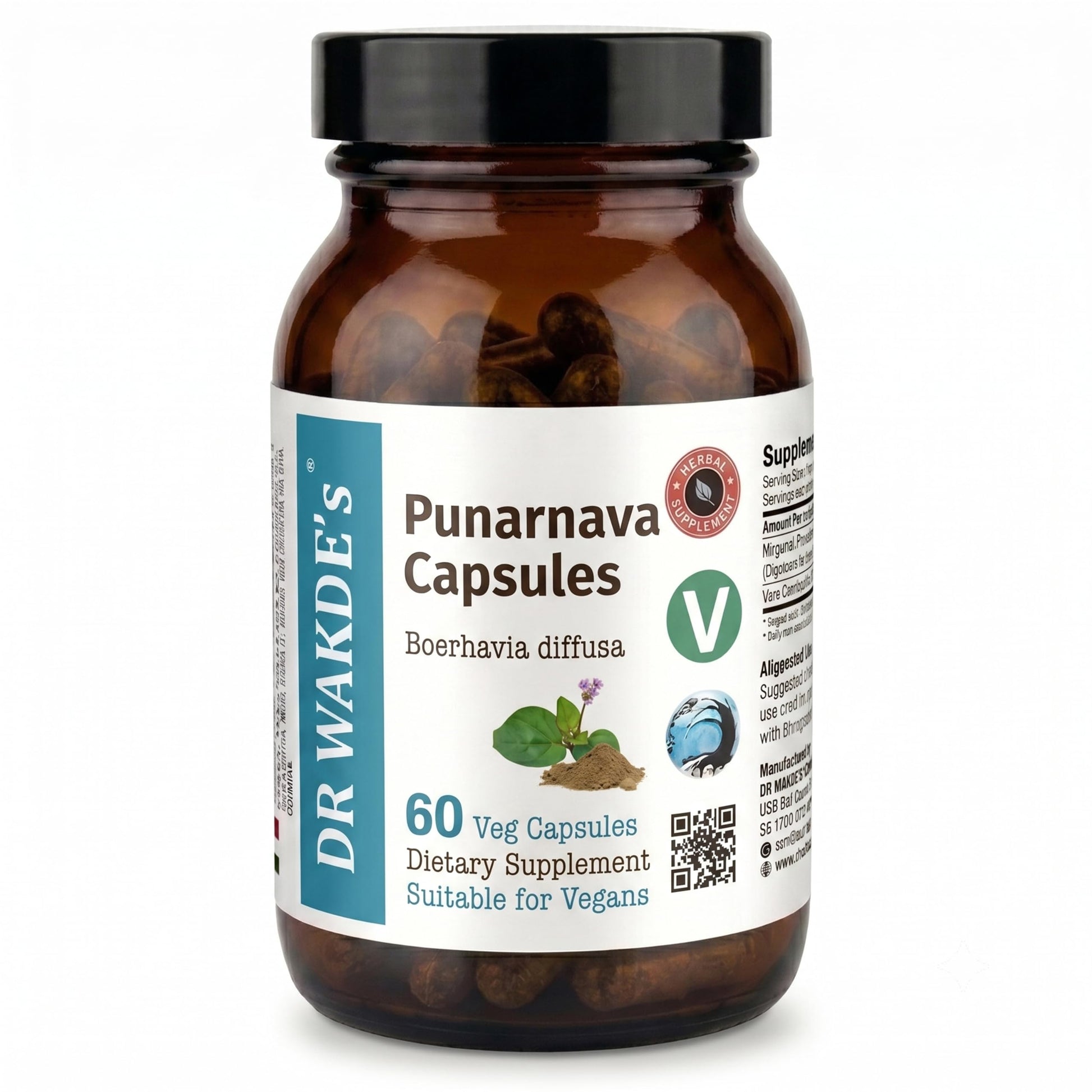DR WAKDE'S Punarnava Capsules, 1 Count
