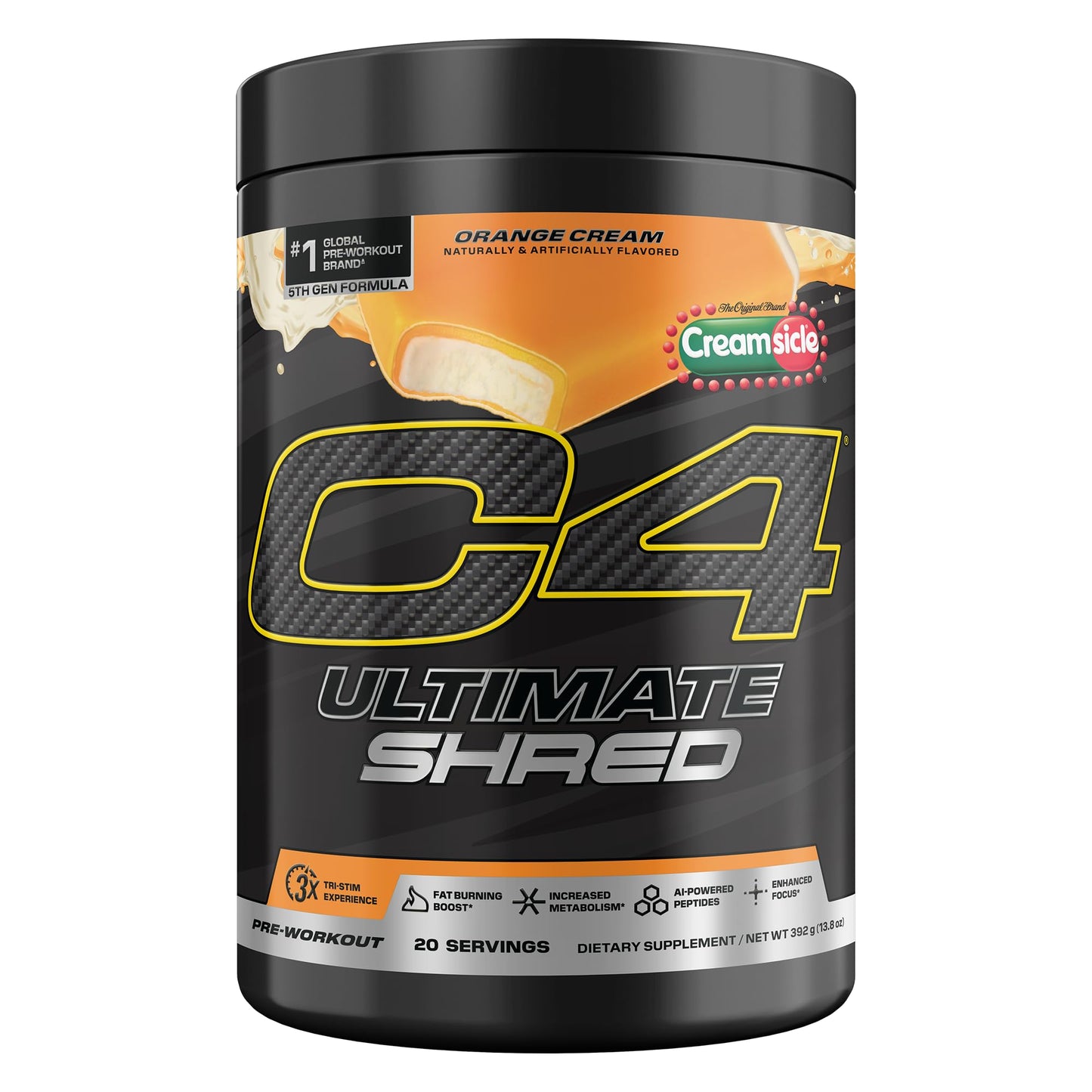 C4 Ultimate Shred Pre Workout Powder, 20 Servings