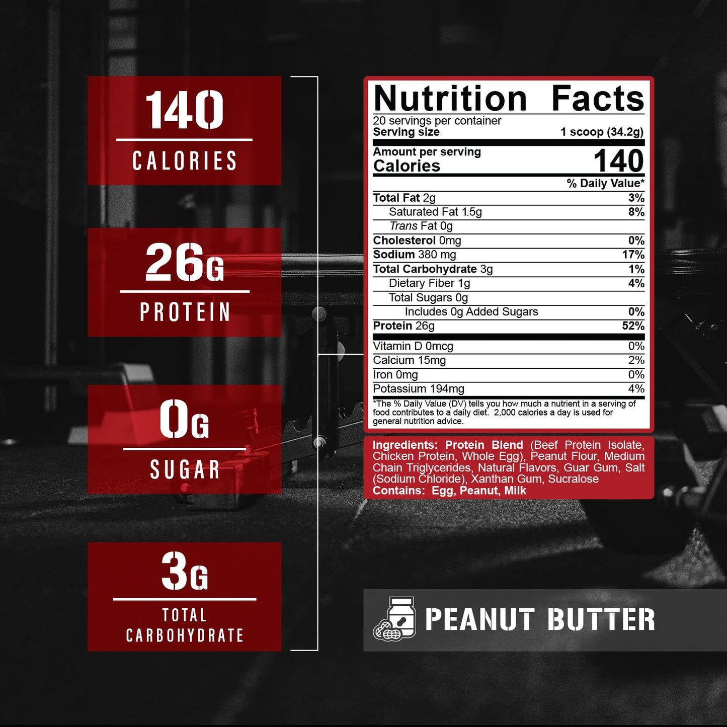 5% Nutrition Rich Piana 3-Stack Powder, 3 Pack