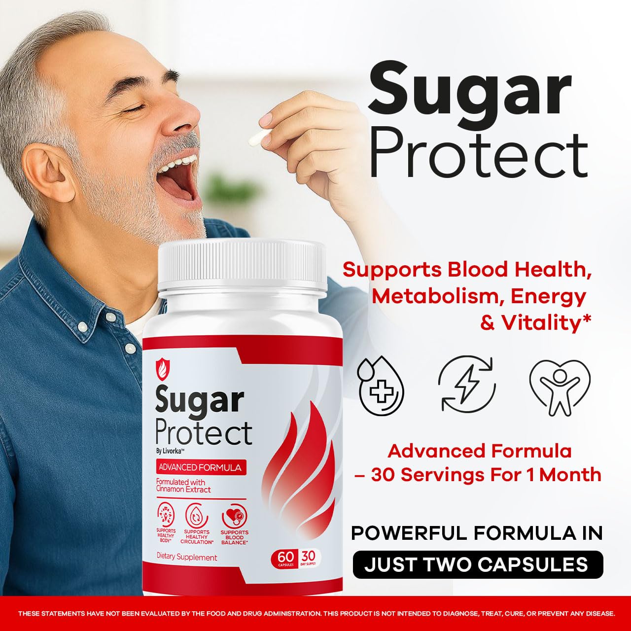 LIVORKA SugarProtect Capsules, 120 Capsules