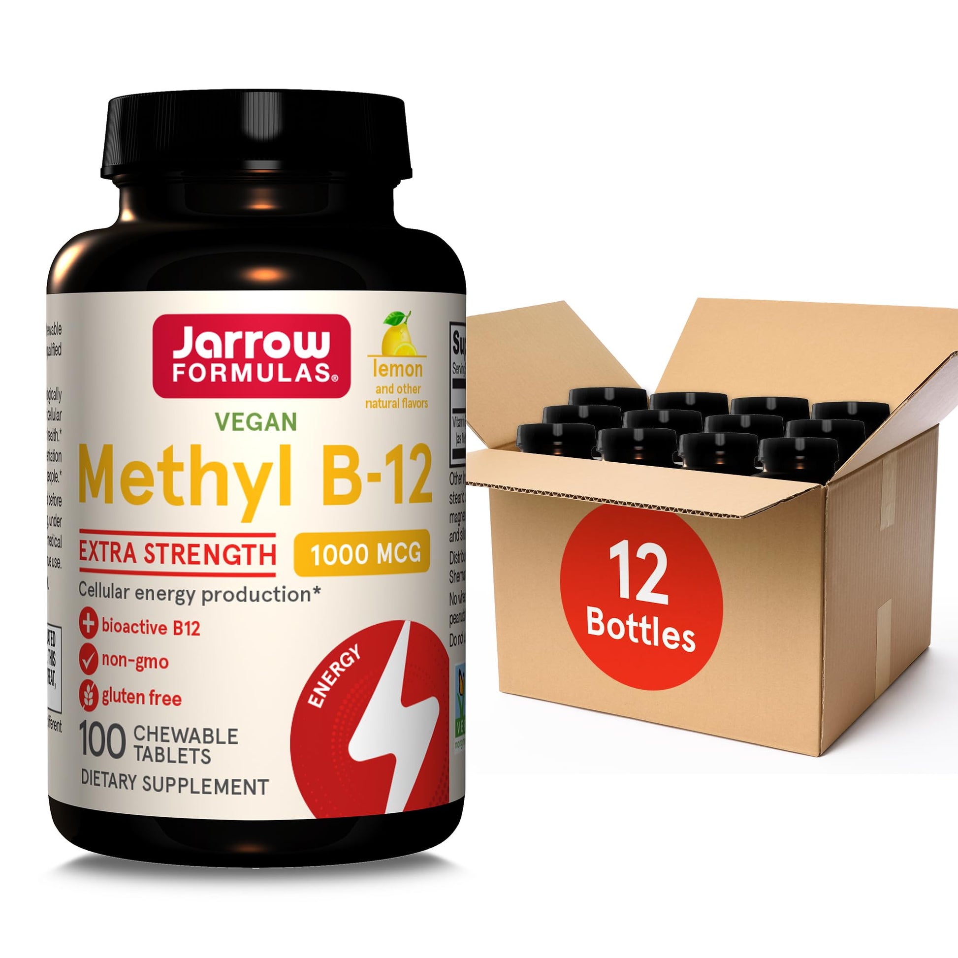 Jarrow Formulas Methyl B-12 Lozenges, 100 Lozenges