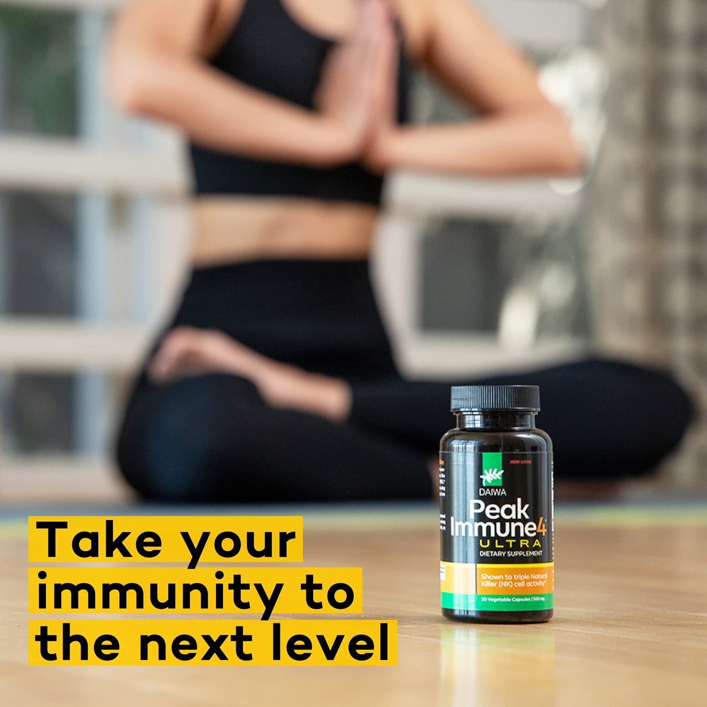 Daiwa Health Development PeakImmune4 Natural Immune Support Supplement Capsule 30