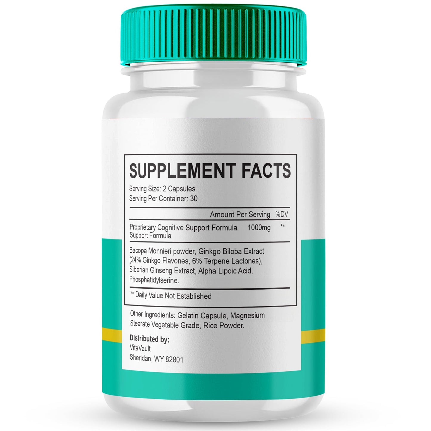 Vitavault Neuro Defender Brain Health Support Capsules 180 Count