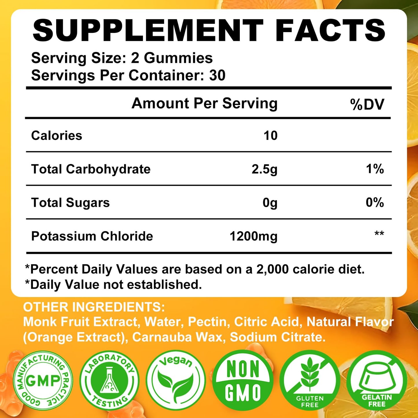 Flyrocer Potassium Gummies Gummy 120 Count