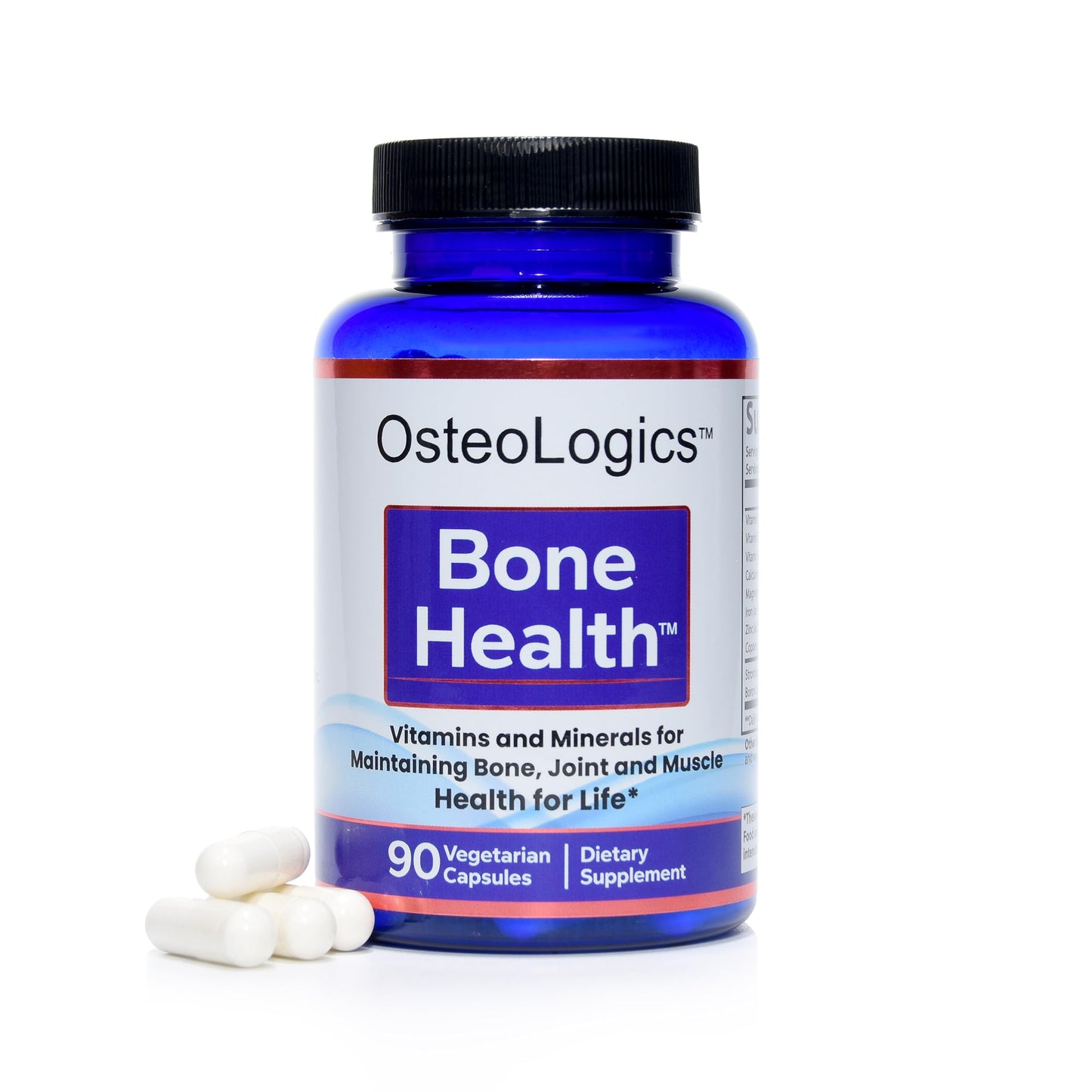 OSTEOLOGICS Bone Health Supplements for Women and Men Capsule 90 Count