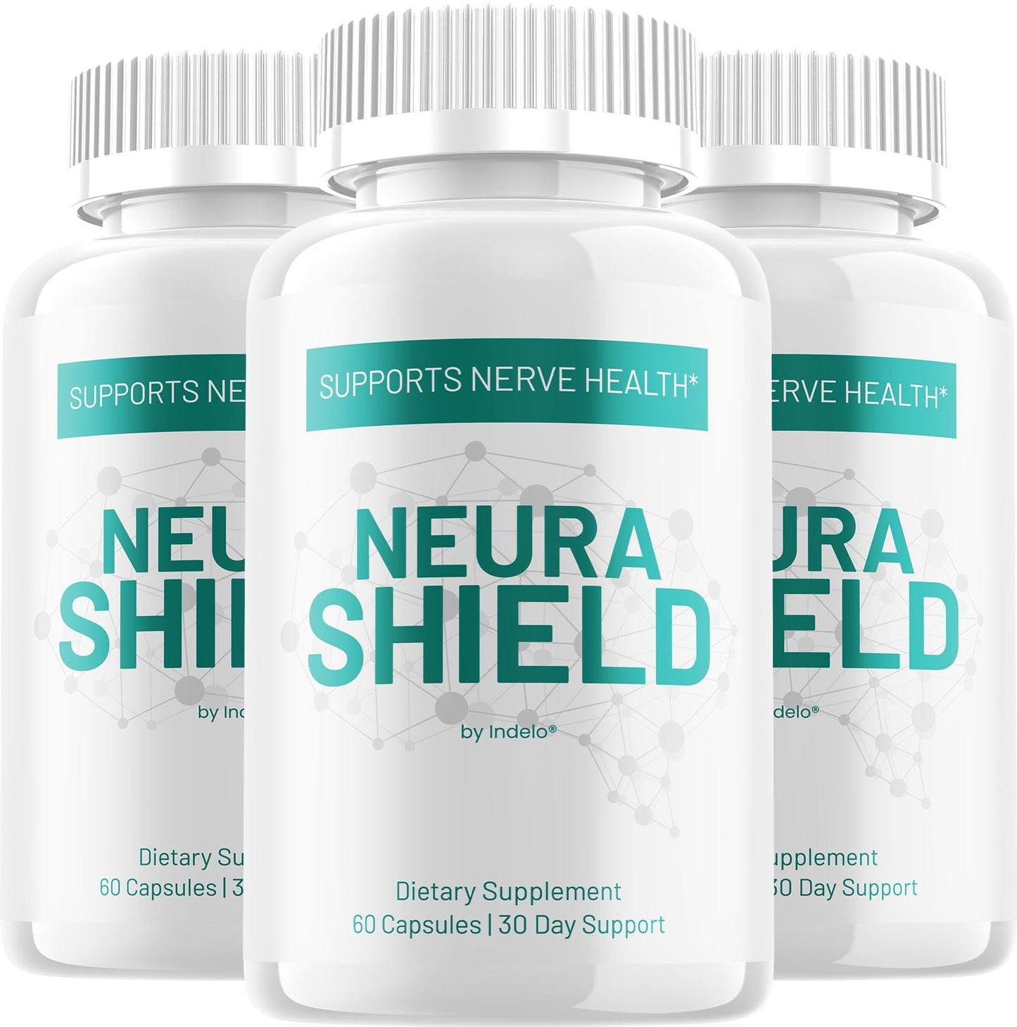 Indelo Neura Shield – Advanced Formula Natural Blend Supplement for Daily Health Support 180 Capsules