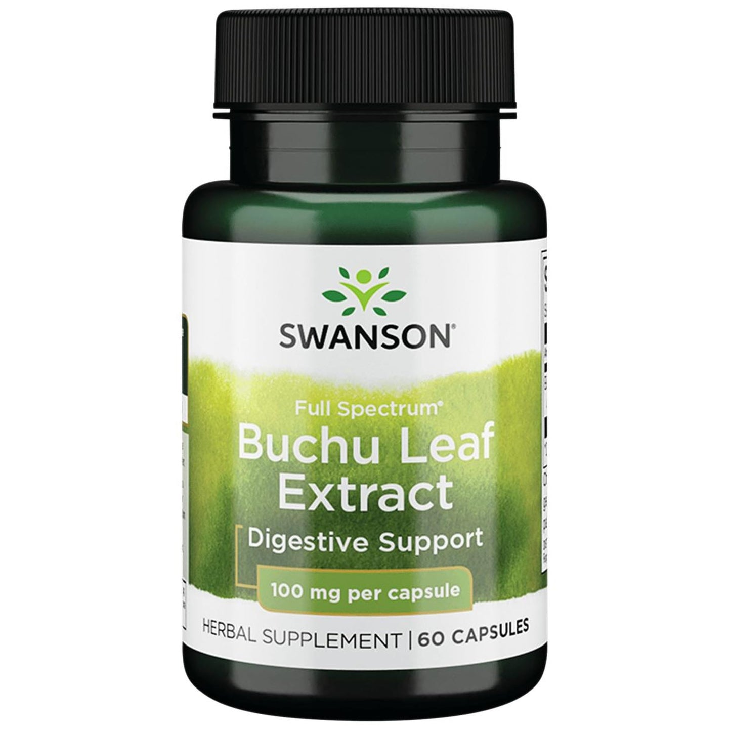 Swanson Buchu Leaf 4:1 Extract Capsules, 60 Count
