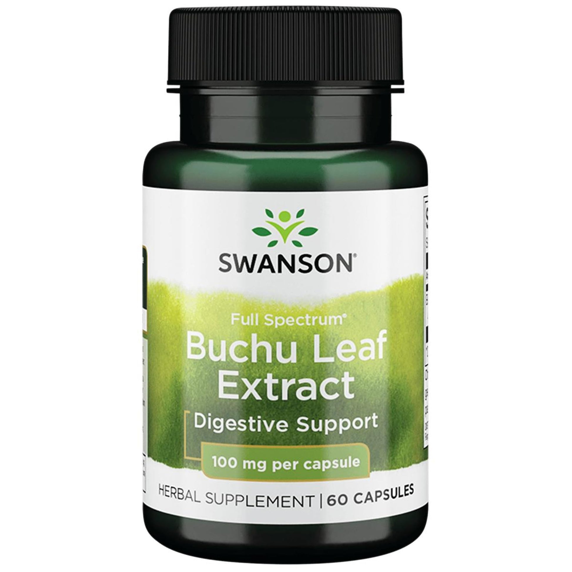 Swanson Buchu Leaf 4:1 Extract Capsules, 60 Count