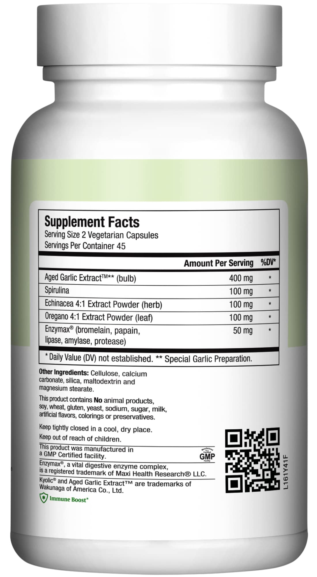 Maxi Health Garlic Supplement Capsules 90 Count