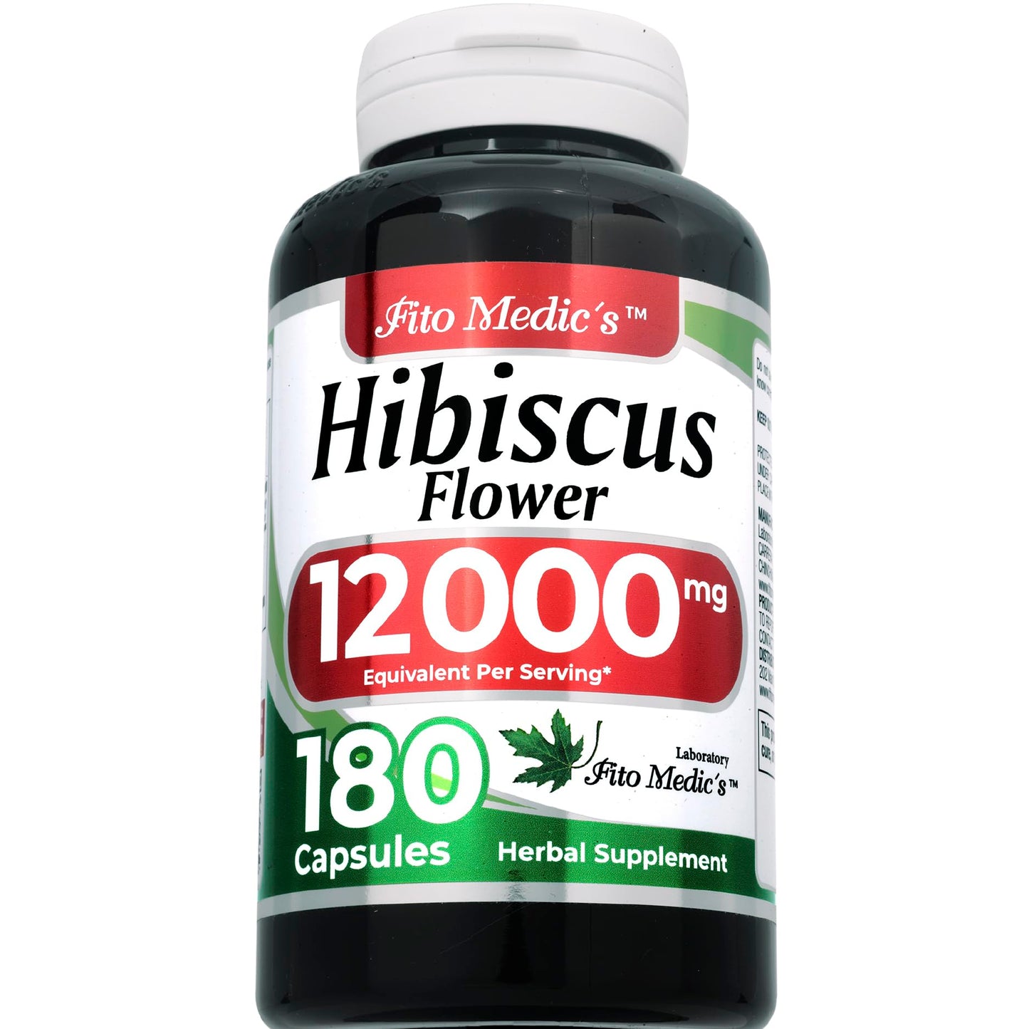 FITO MEDIC'S Hibiscus Flor de Jamaica 180 Capsules