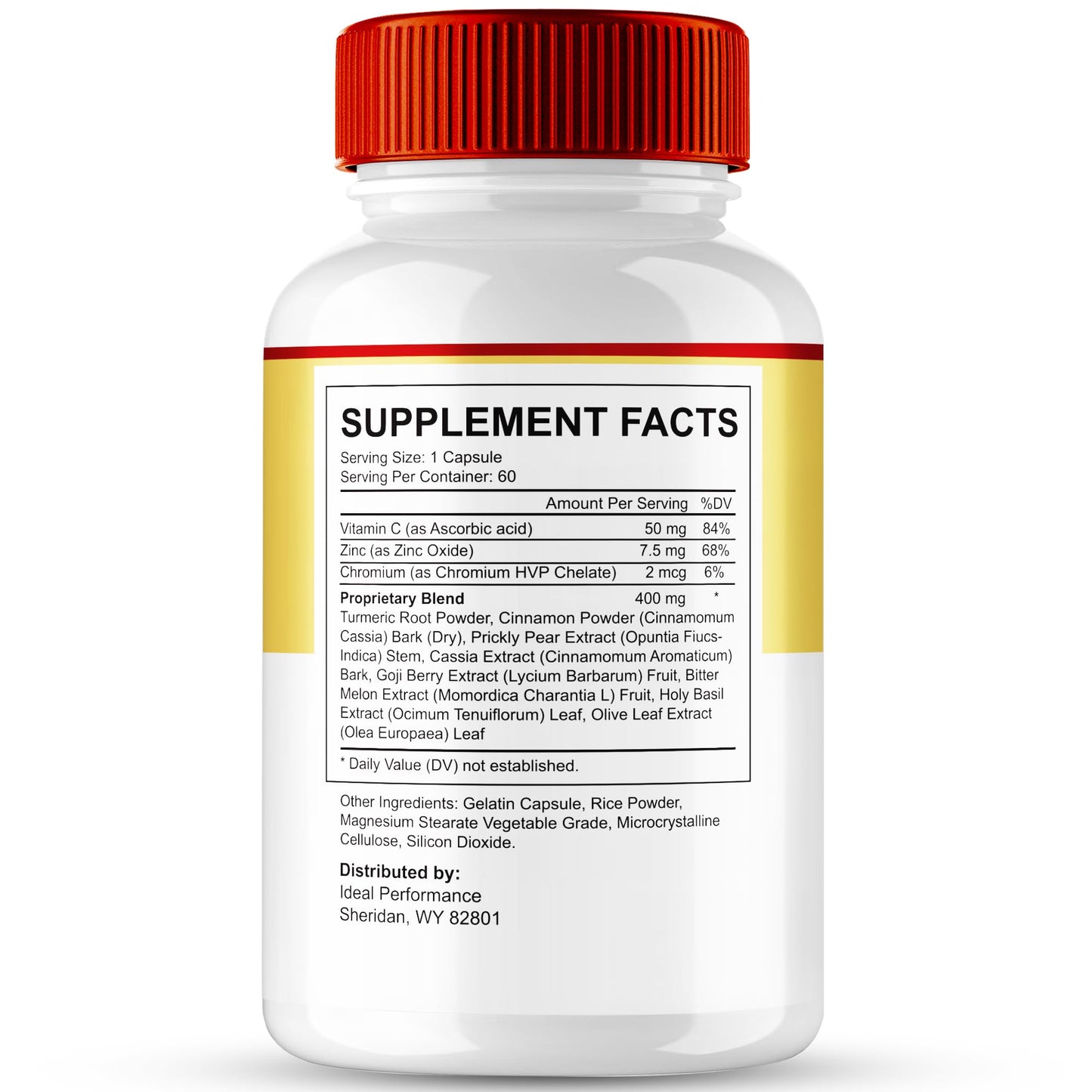 IDEAL PERFORMANCE Sweet Remedy Blood Support 120 Capsules