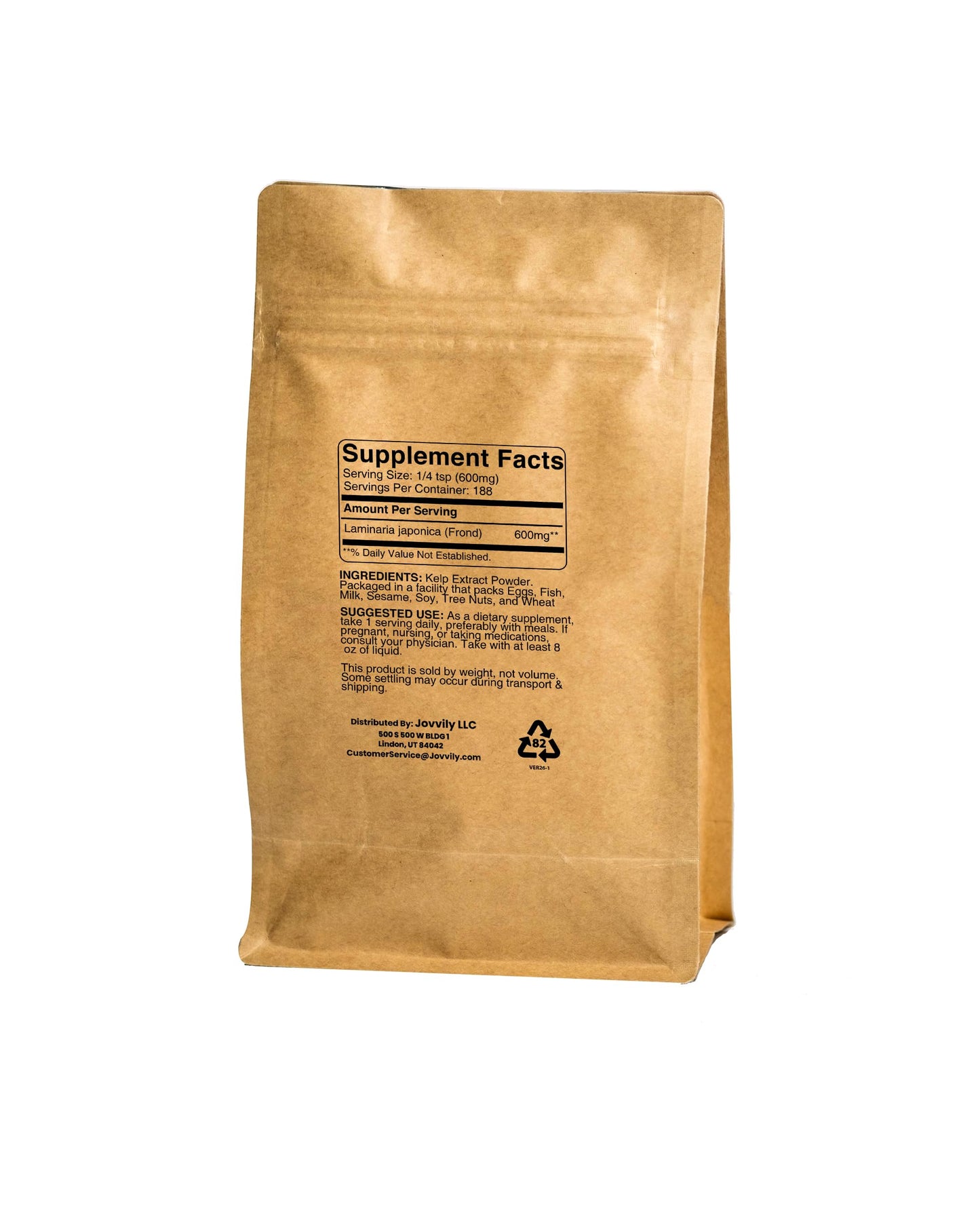 Jovvily Kelp Extract Powder 4 oz