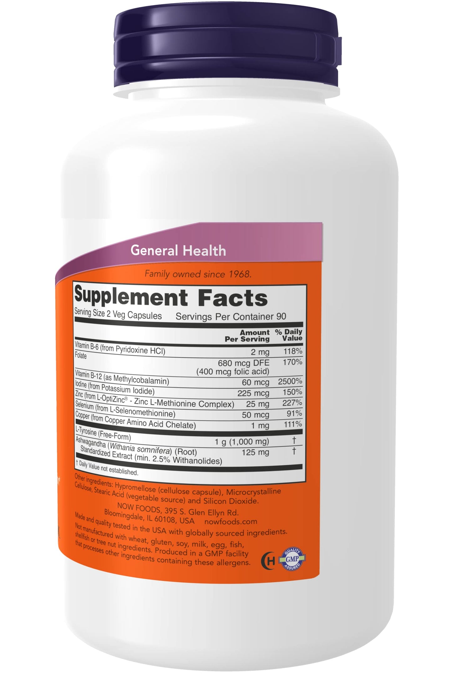 NOW Foods Thyroid Energy 360 Capsules