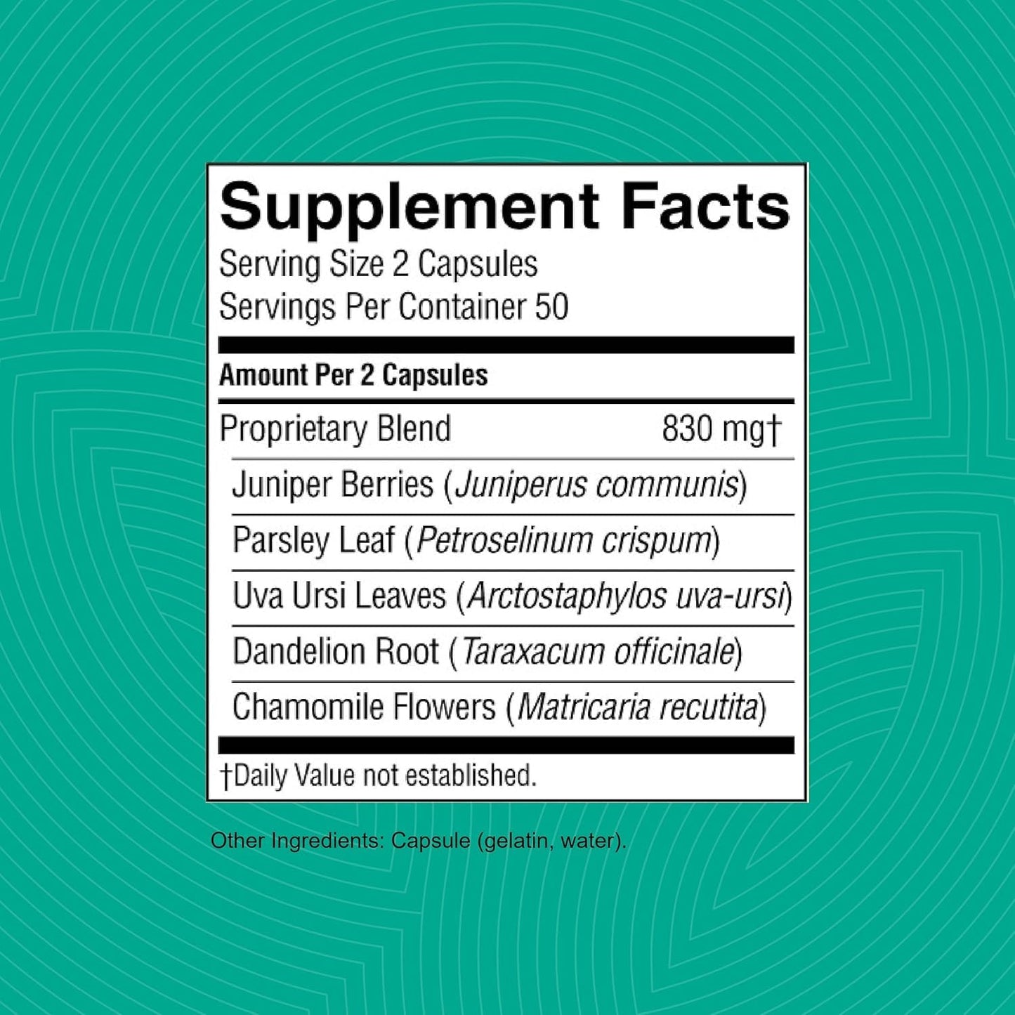 Nature's Sunshine Kidney Activator Capsules 100