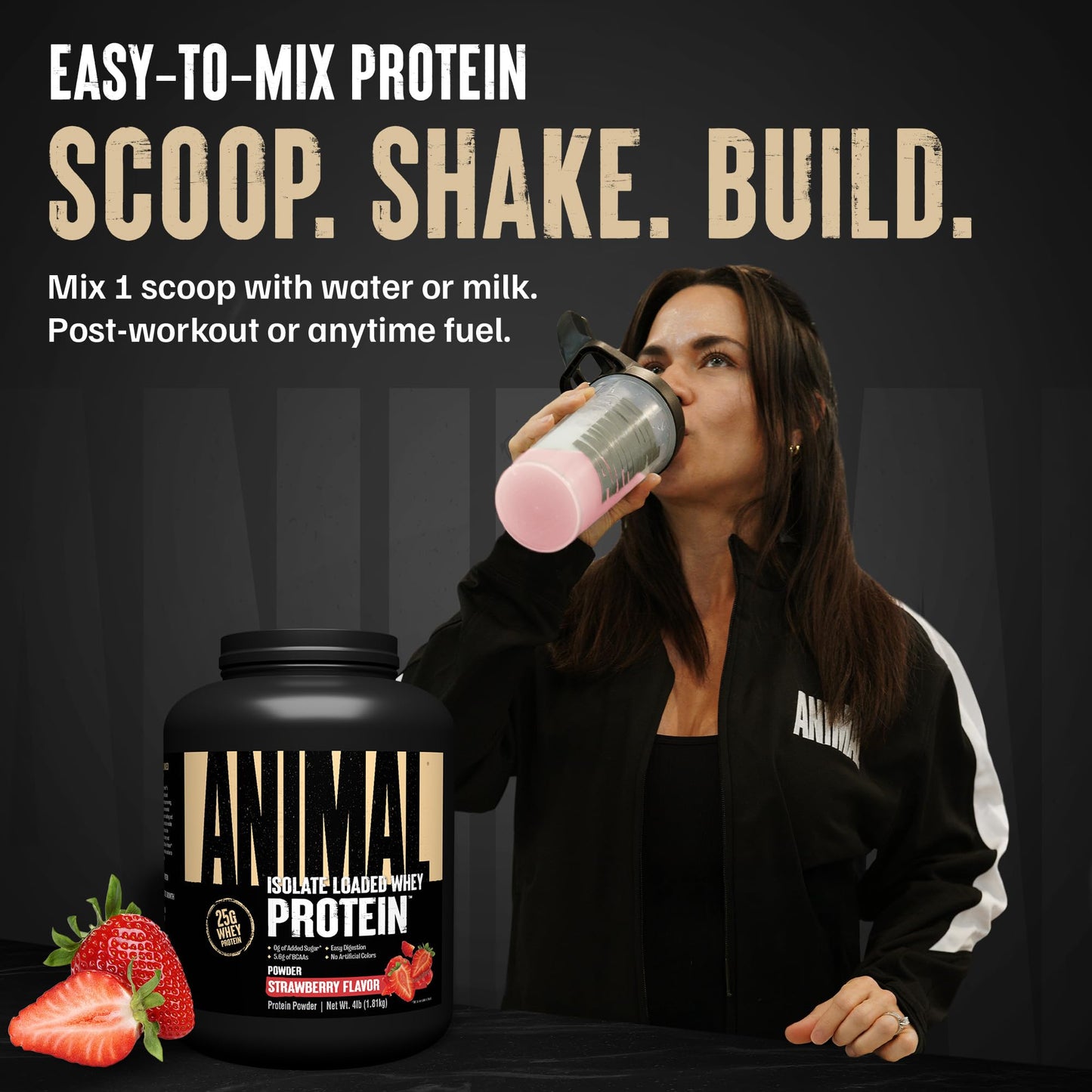 Animal Whey Isolate Protein Powder 64 Servings