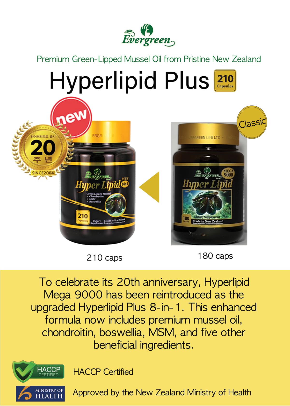EverGreen Hyper Lipid 9000 Plus Softgel 210