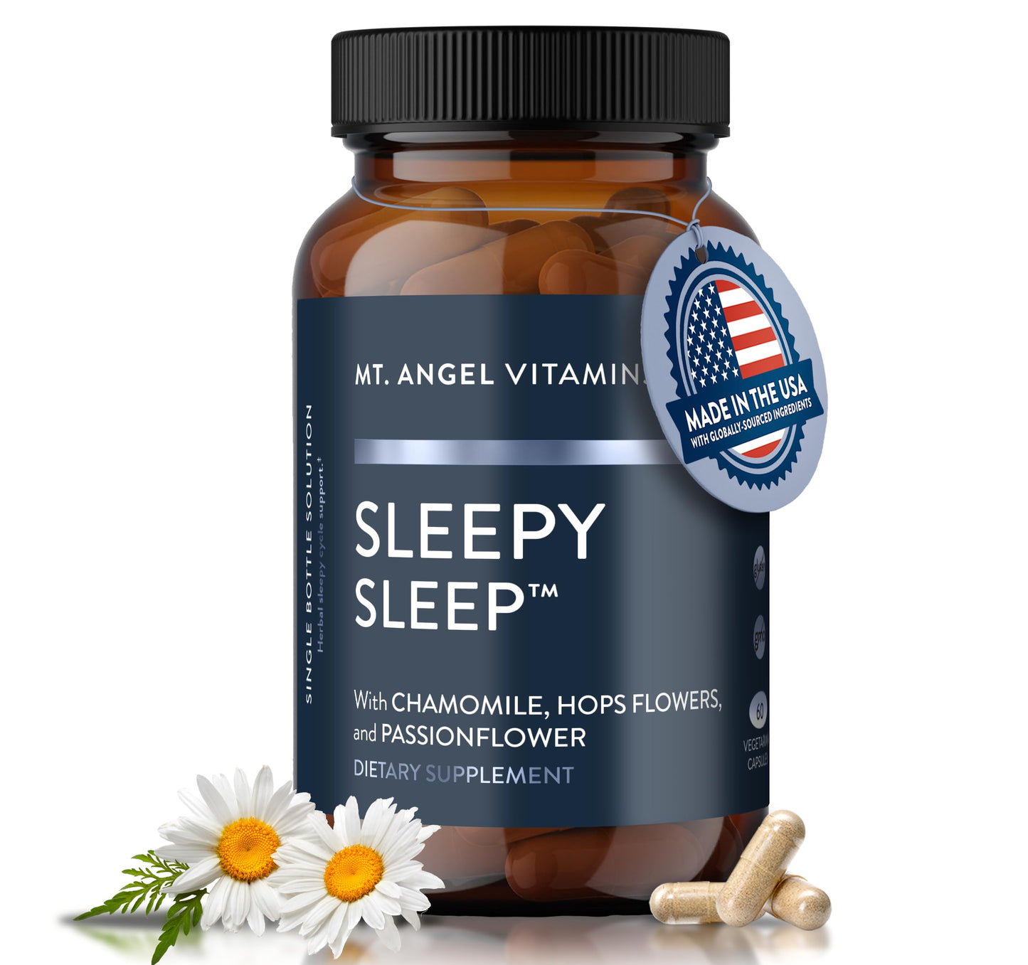 Mt. Angel Vitamins Sleepy Sleep Capsules 60