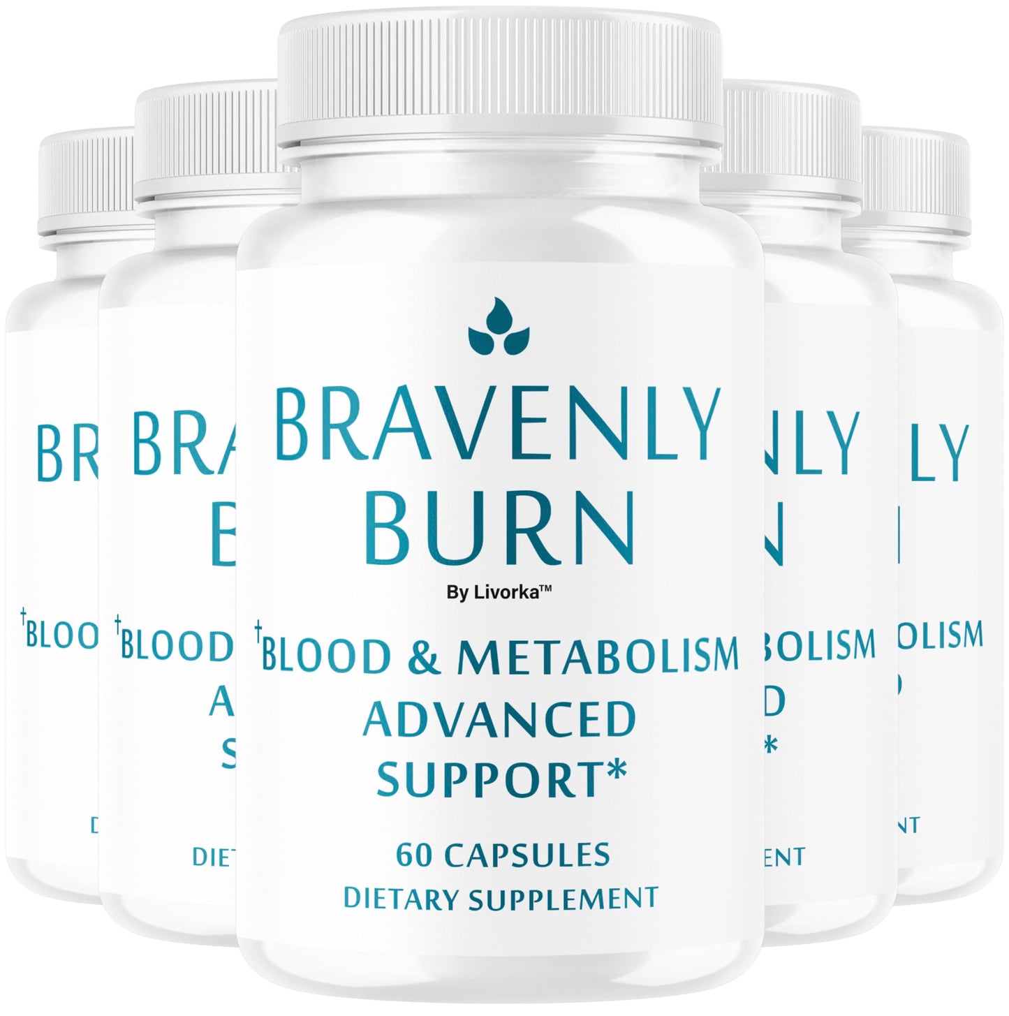 LIVORKA Bravenly Burn Capsules 300 Capsules