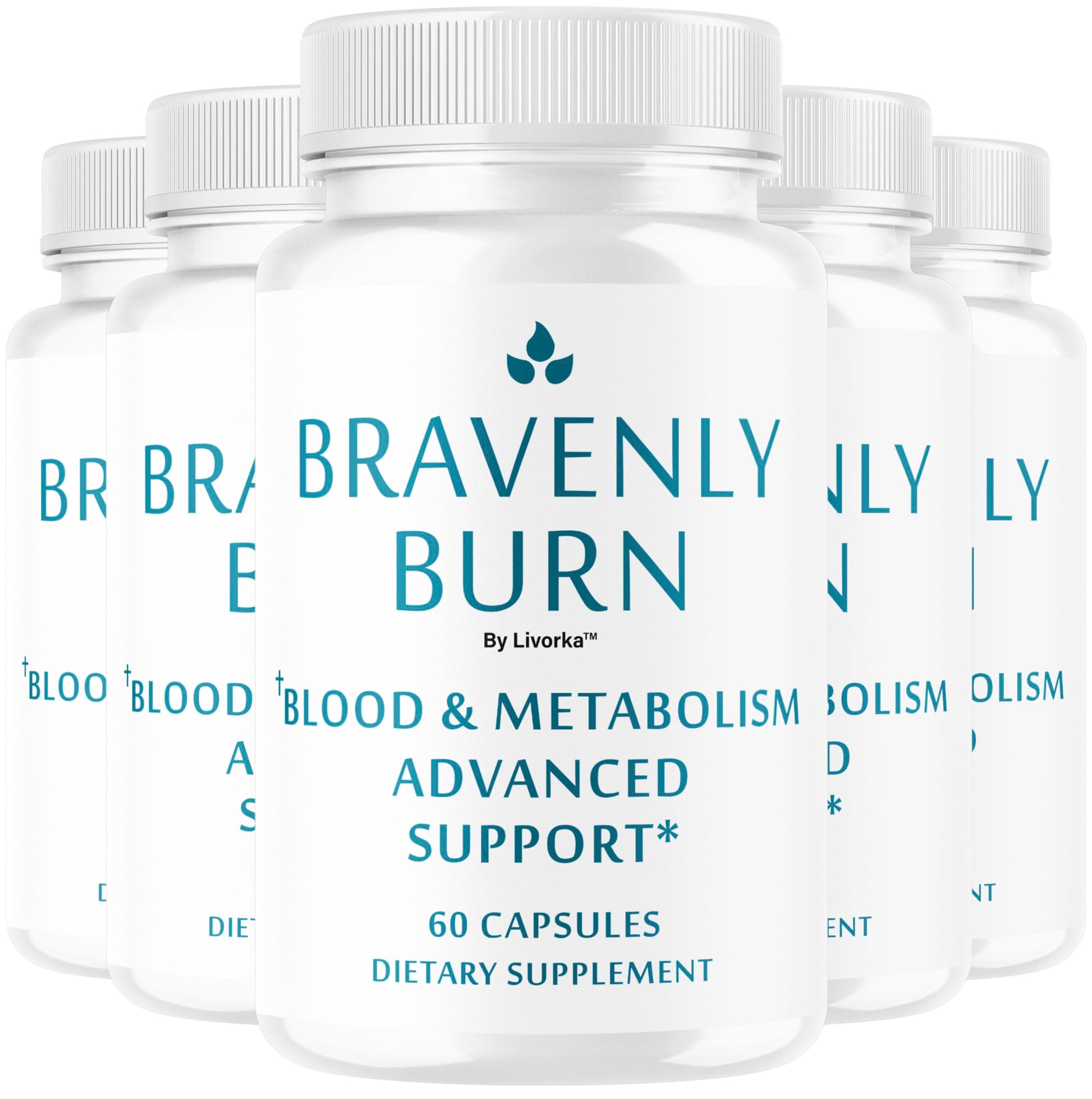 LIVORKA Bravenly Burn Capsules 300 Capsules