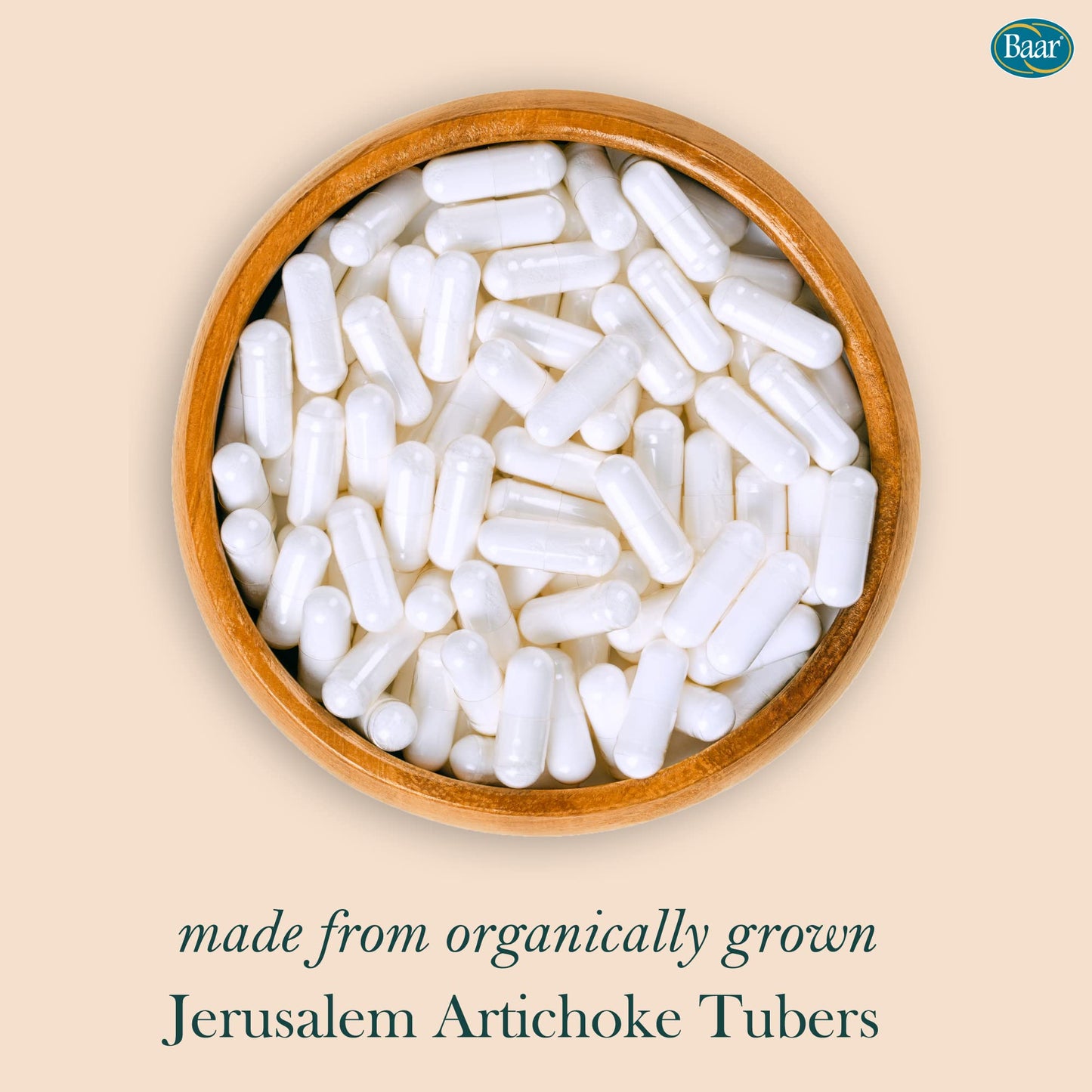 Baar Jerusalem Artichoke 320 mg Capsules, 100 Capsules