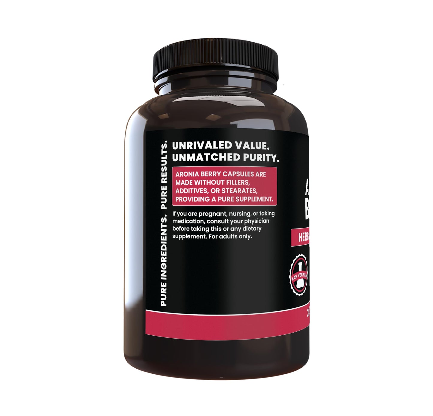 PURE ORIGINAL INGREDIENTS Aronia Berry Extract Capsule 365 Count