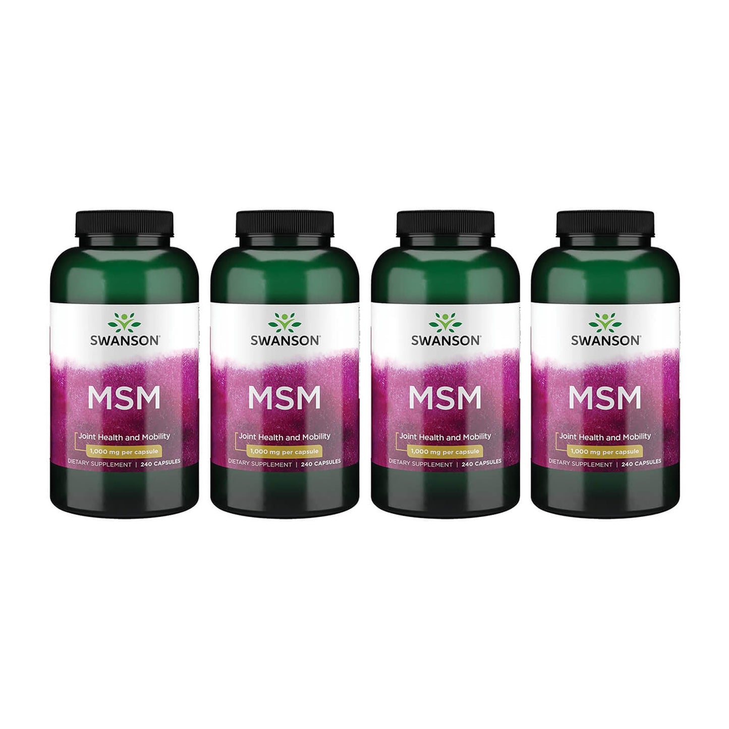 Swanson MSM Joint Health Supplement 960 Capsules