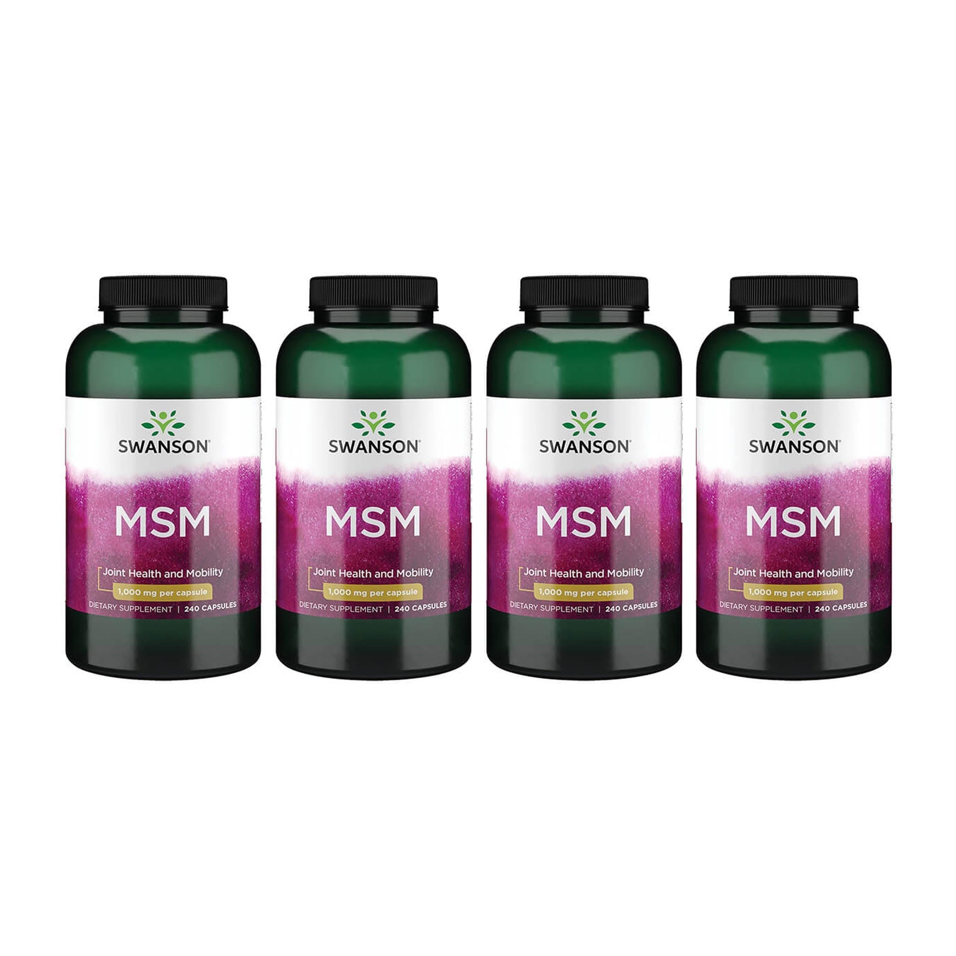 Swanson MSM Joint Health Supplement 960 Capsules
