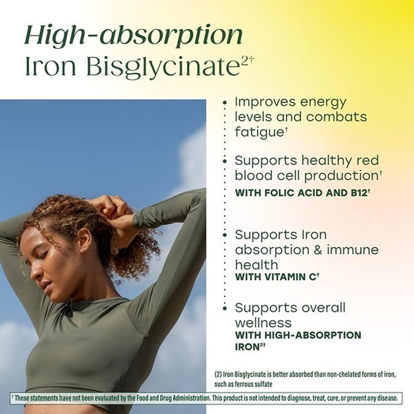 MegaFood Blood Builder Iron Supplement Tablets 72 Count