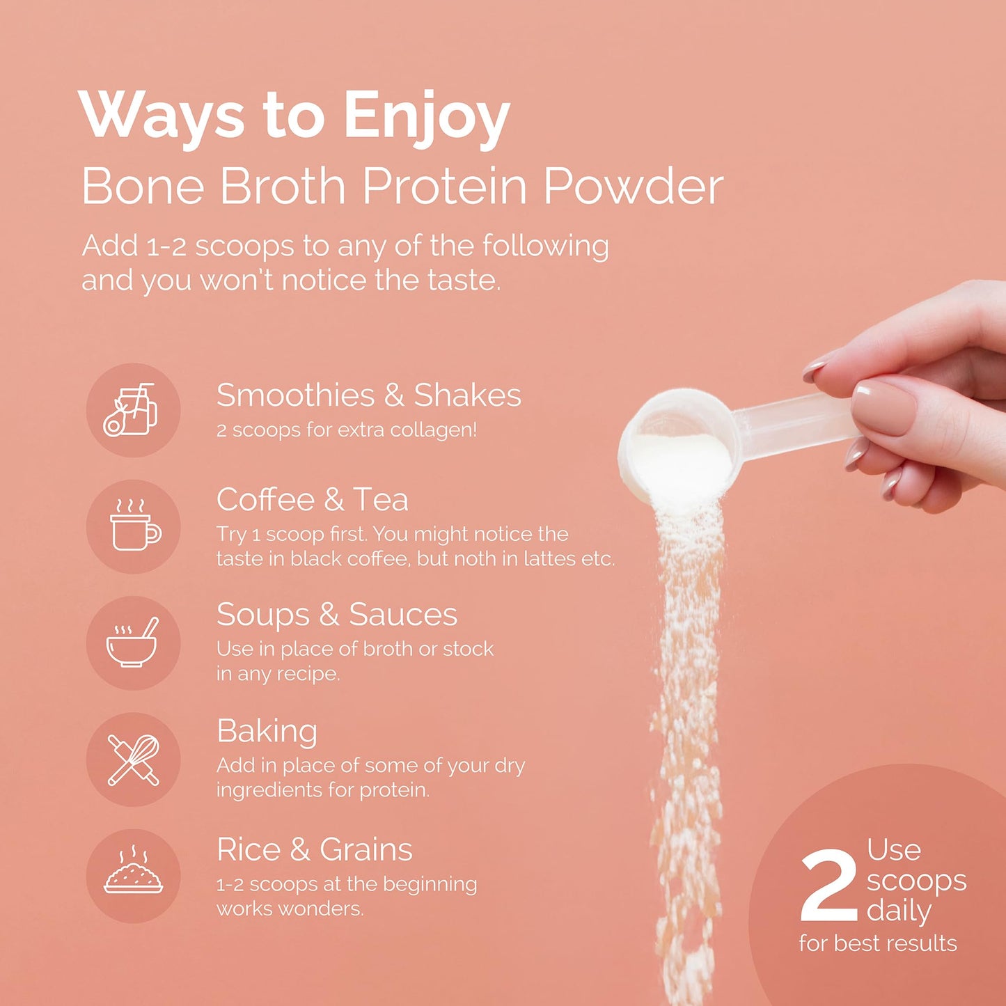 BLUEBIRD PROVISIONS Beef Bone Broth Protein Powder 7.05 oz