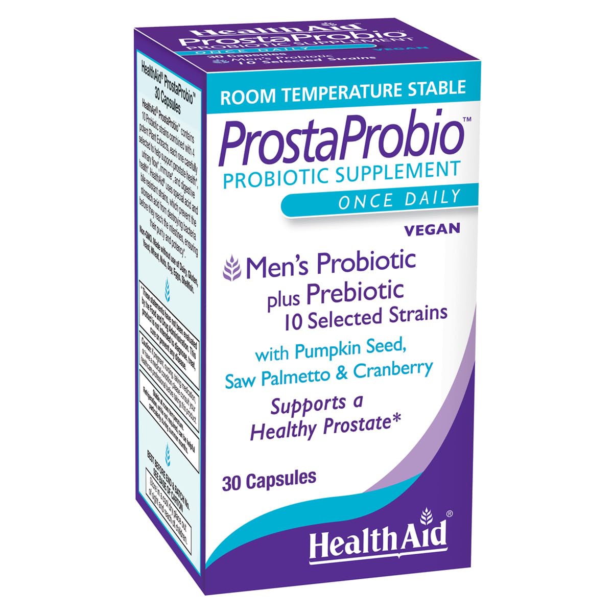 HealthAid ProstaProbio Men’s Probiotic Capsules 30