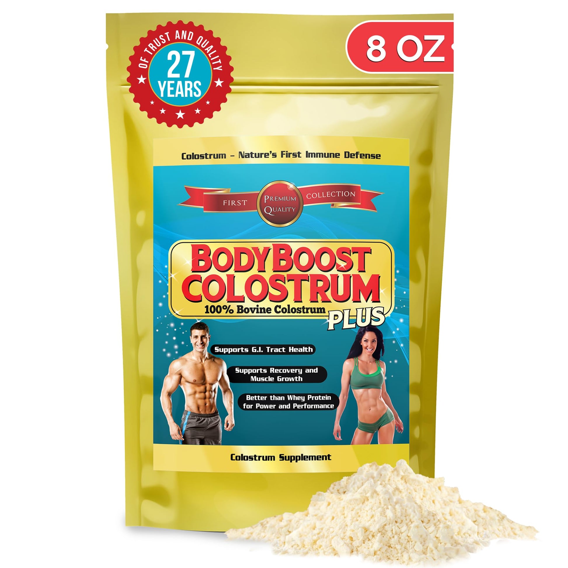 BodyBoost Colostrum Powder, 8 oz