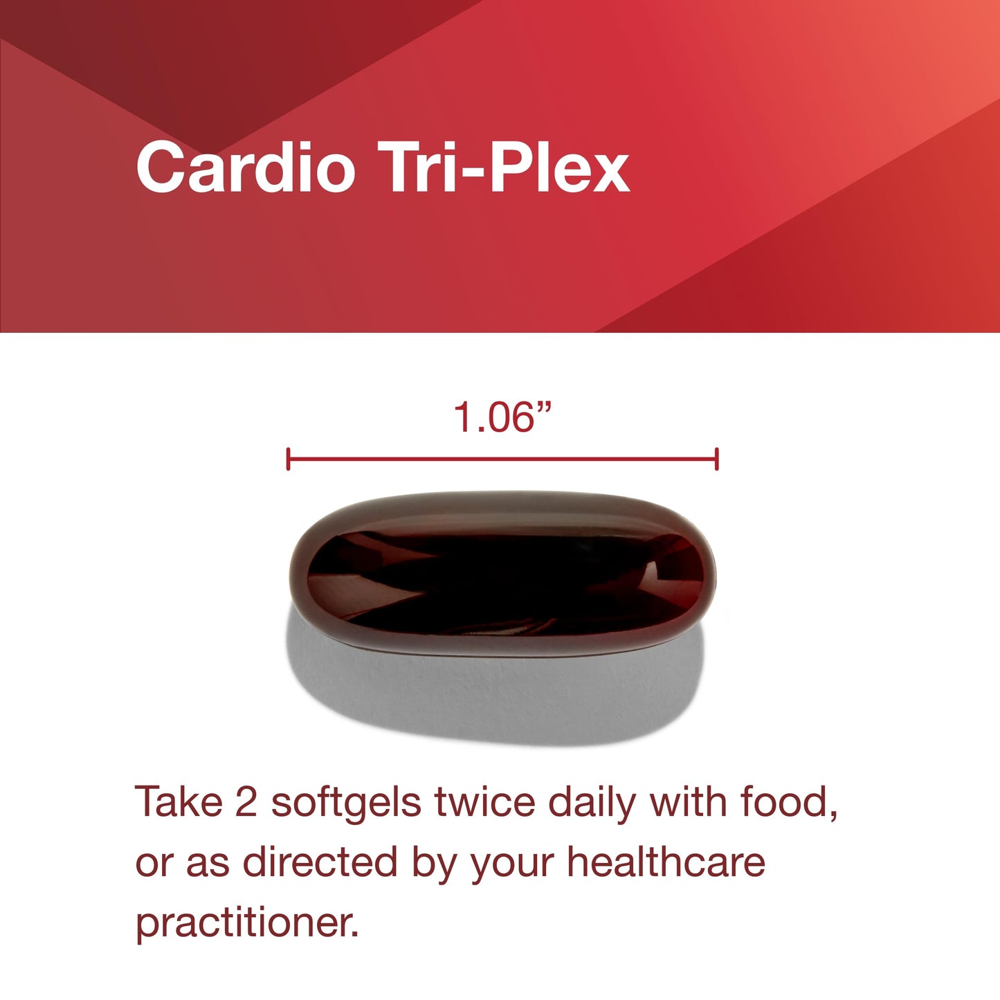 PROTOCOL FOR LIFE BALANCE Cardio Tri-Plex Heart Health Formula 120 Softgels