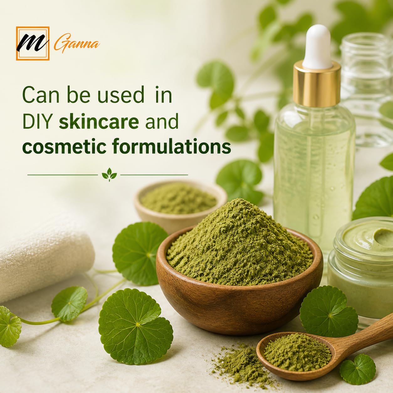 mGanna Gotu Kola Powder 8 oz