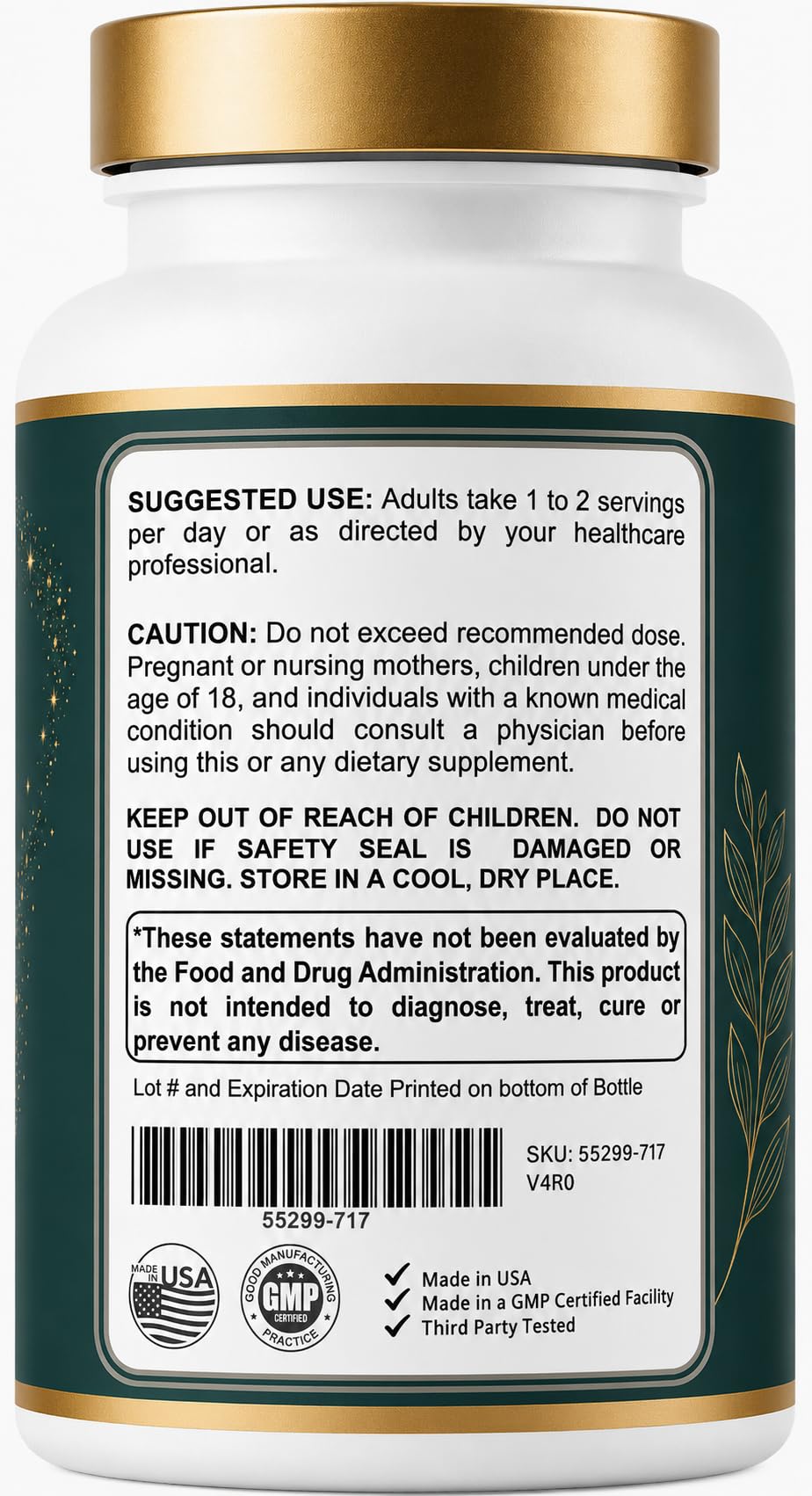 Naturonel Claranova Labs Elastin Peptides Capsules 90 Count