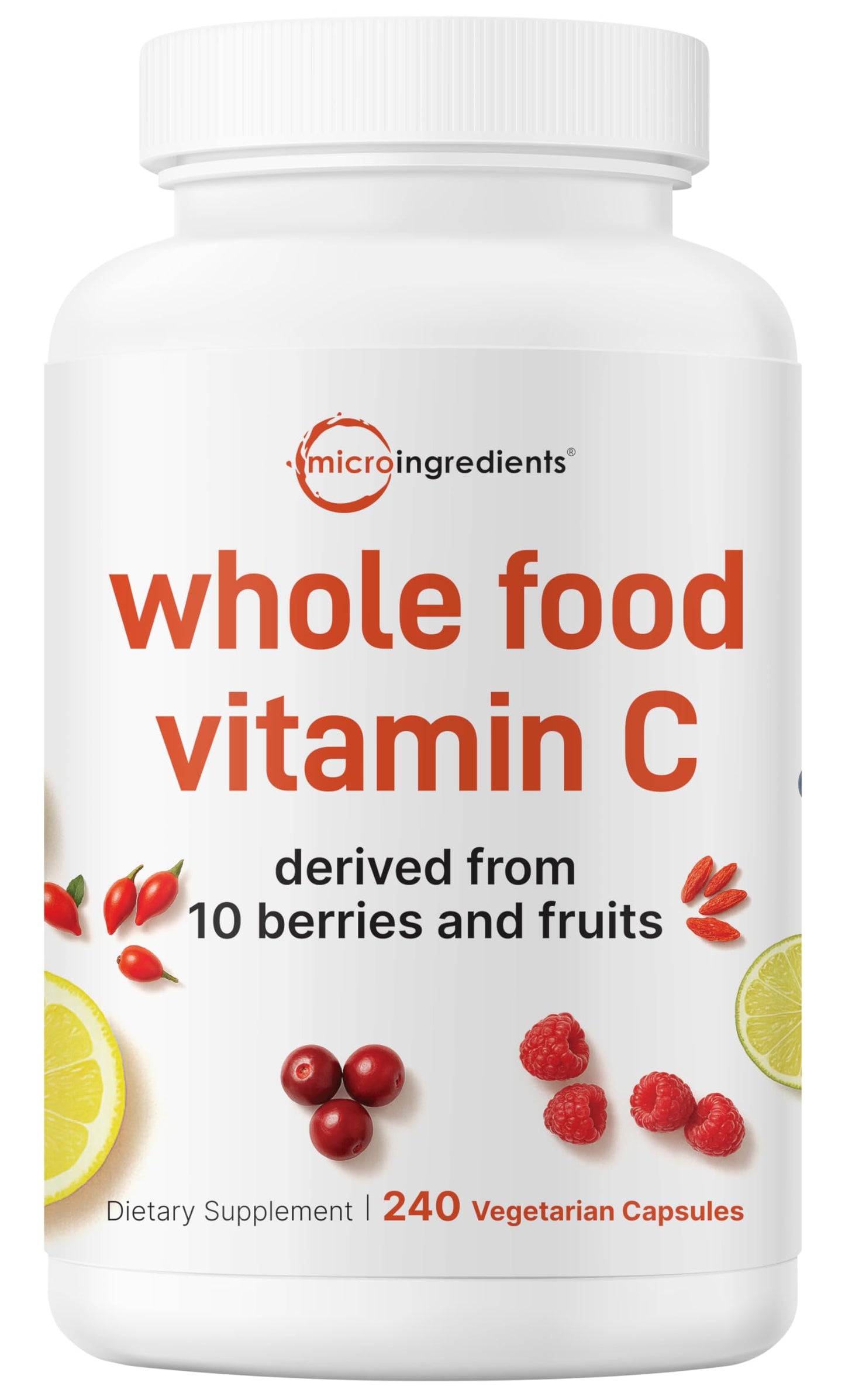 Micro Ingredients Whole Food Vitamin C Complex Capsule 240