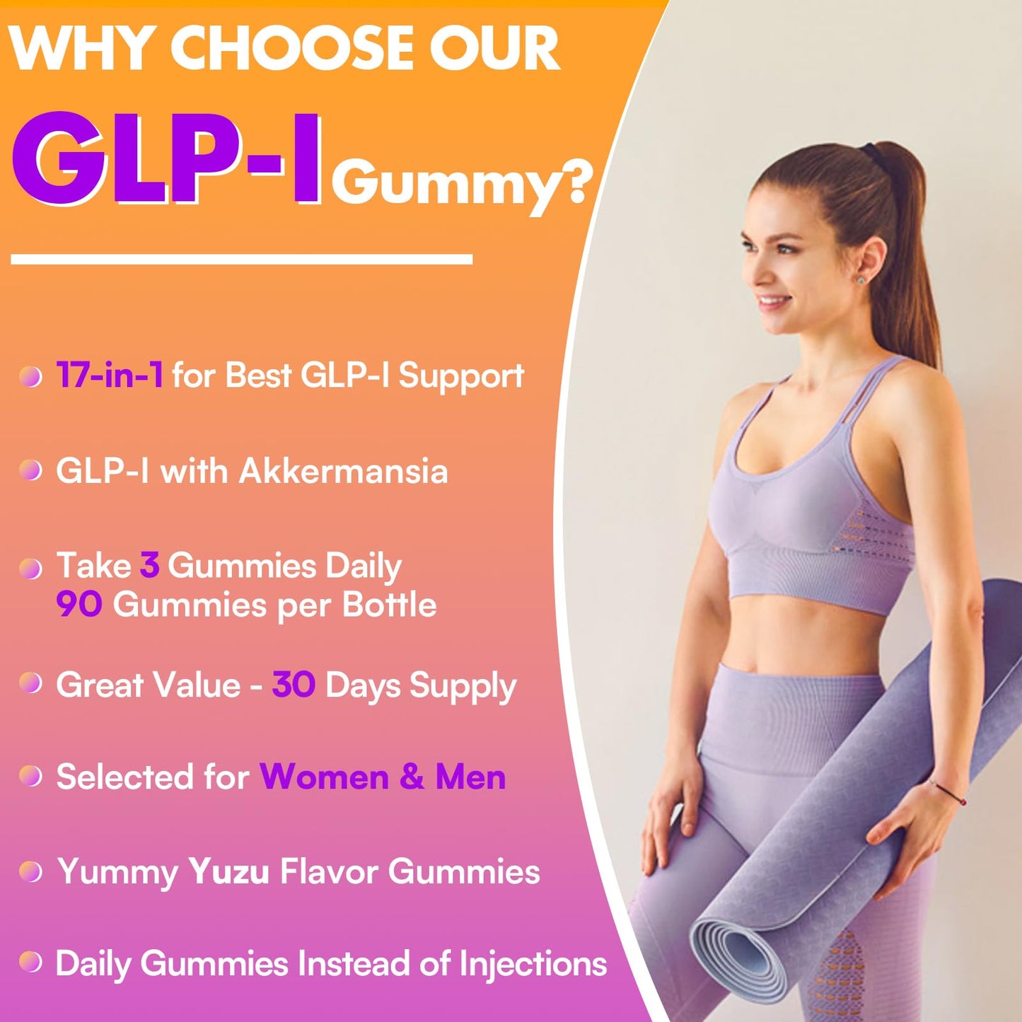 Cfuful GLP-1 Activation Probiotic Capsule with Akkermansia and Berberine 90 Capsules