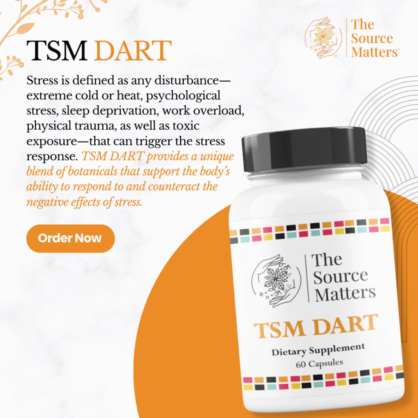 THE SOURCE MATTERS Dart Dietary Supplement Capsule 60