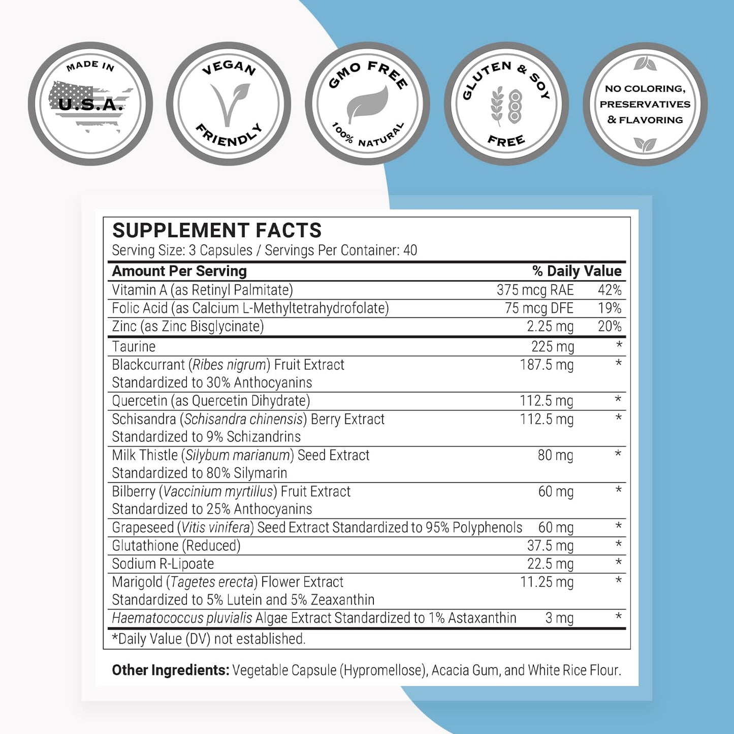 Supersmart OptiVision Advanced Formula Capsule 120 Count