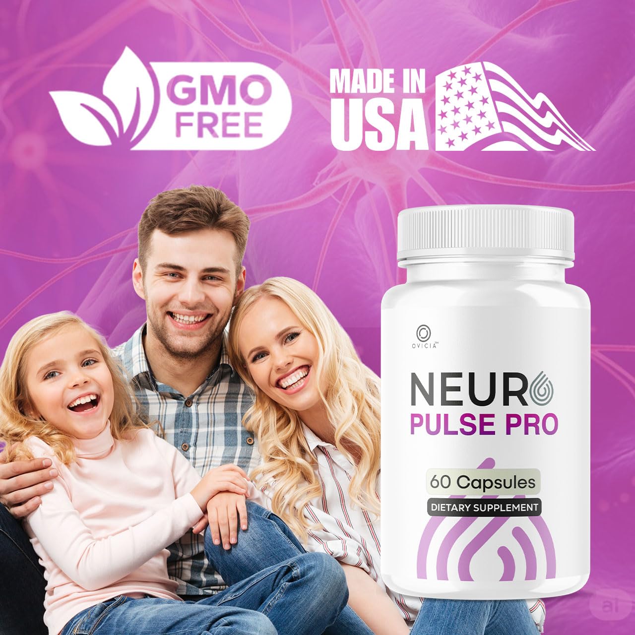 OVICIA Neuro Pulse Pro Capsules 120 Capsules