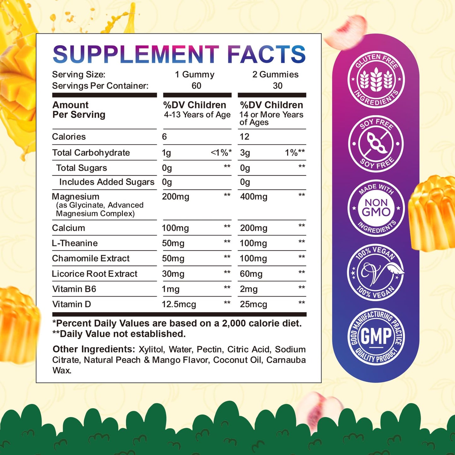 ReviNutra Magnesium Glycinate Gummies 120 Gummies
