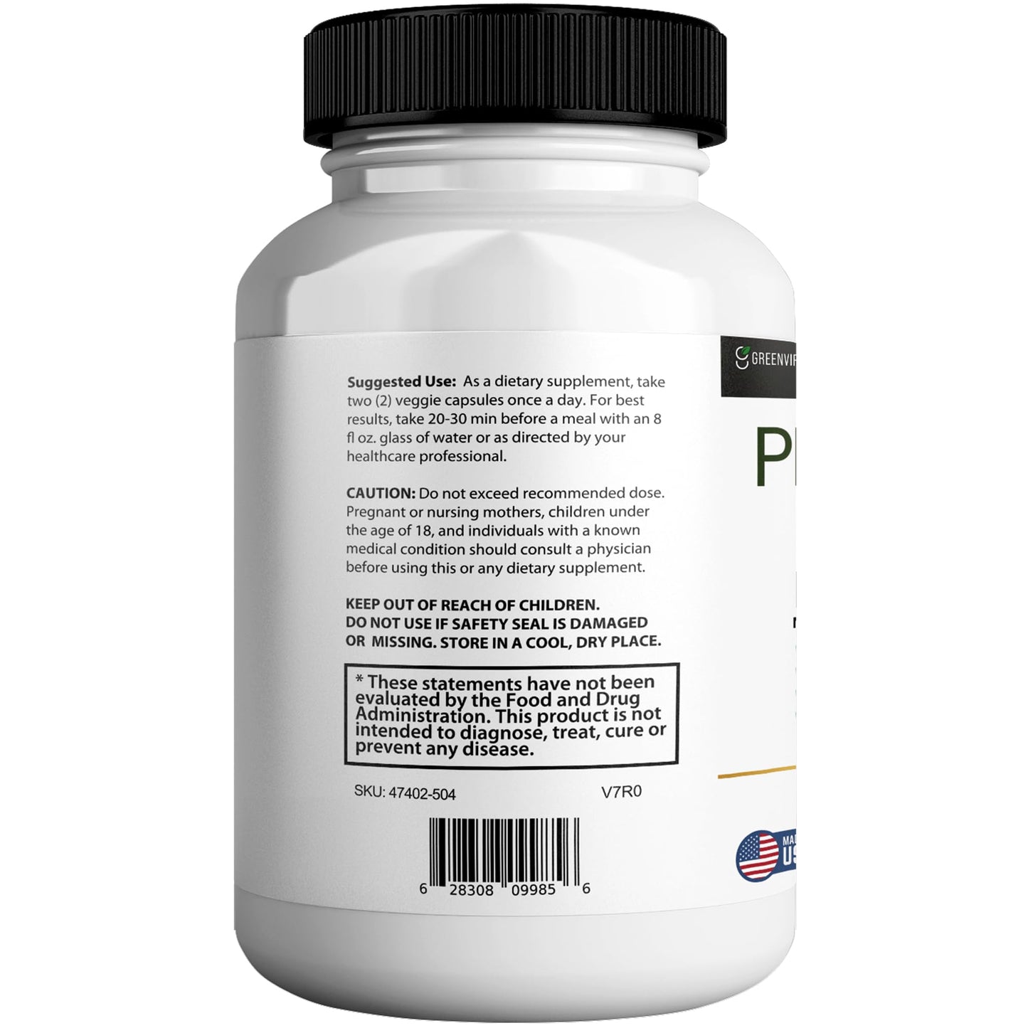 Prostafense Max Prostate Support Supplement Capsules 120 Count