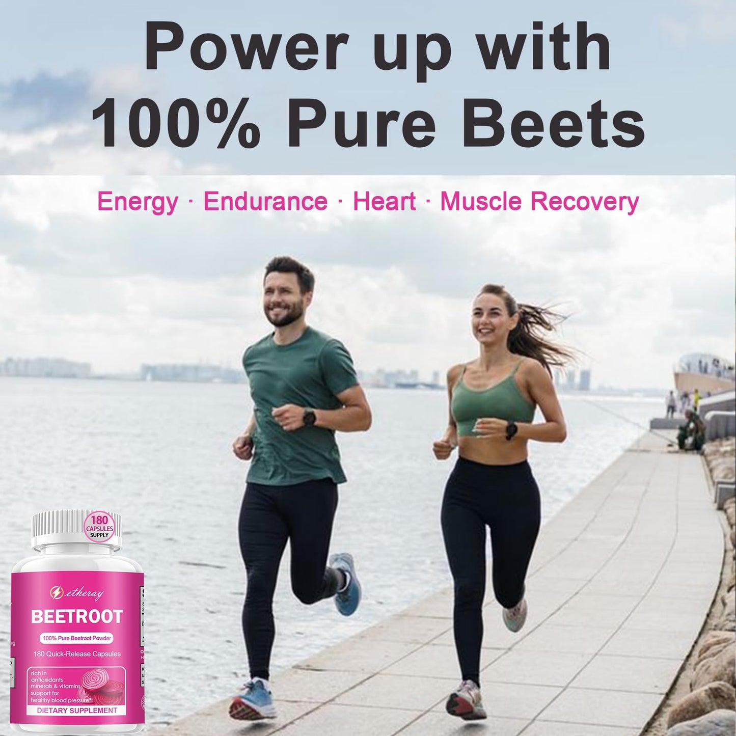 etheray Beet Root Capsules 180 Capsules