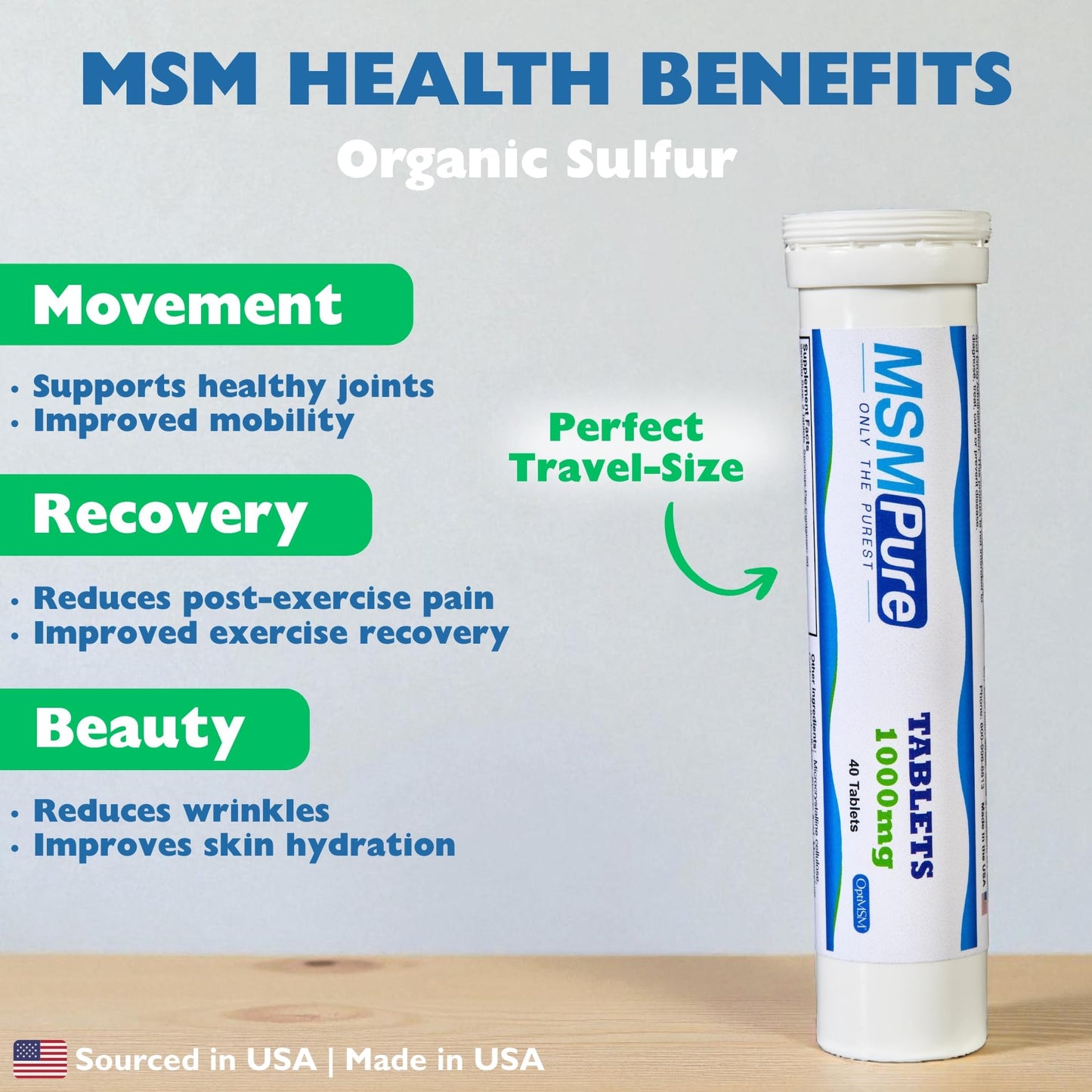 KALA HEALTH MSMPure MSM Capsule 40 Count